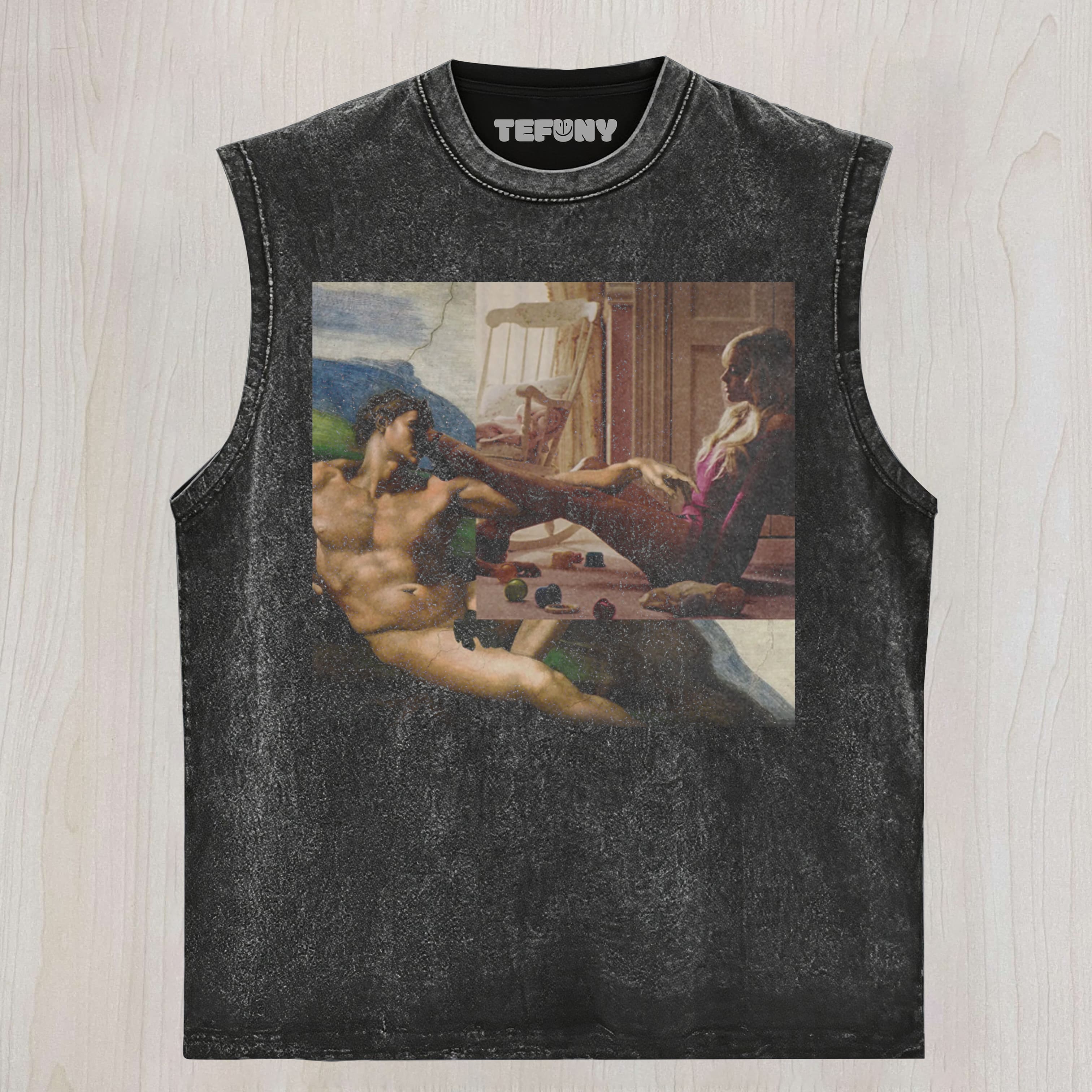 PLASTER BUST ART PUZZLE UNISEX TEE, TANK TOP, LAYERED LS, SWEATSHIRT & HOODIE