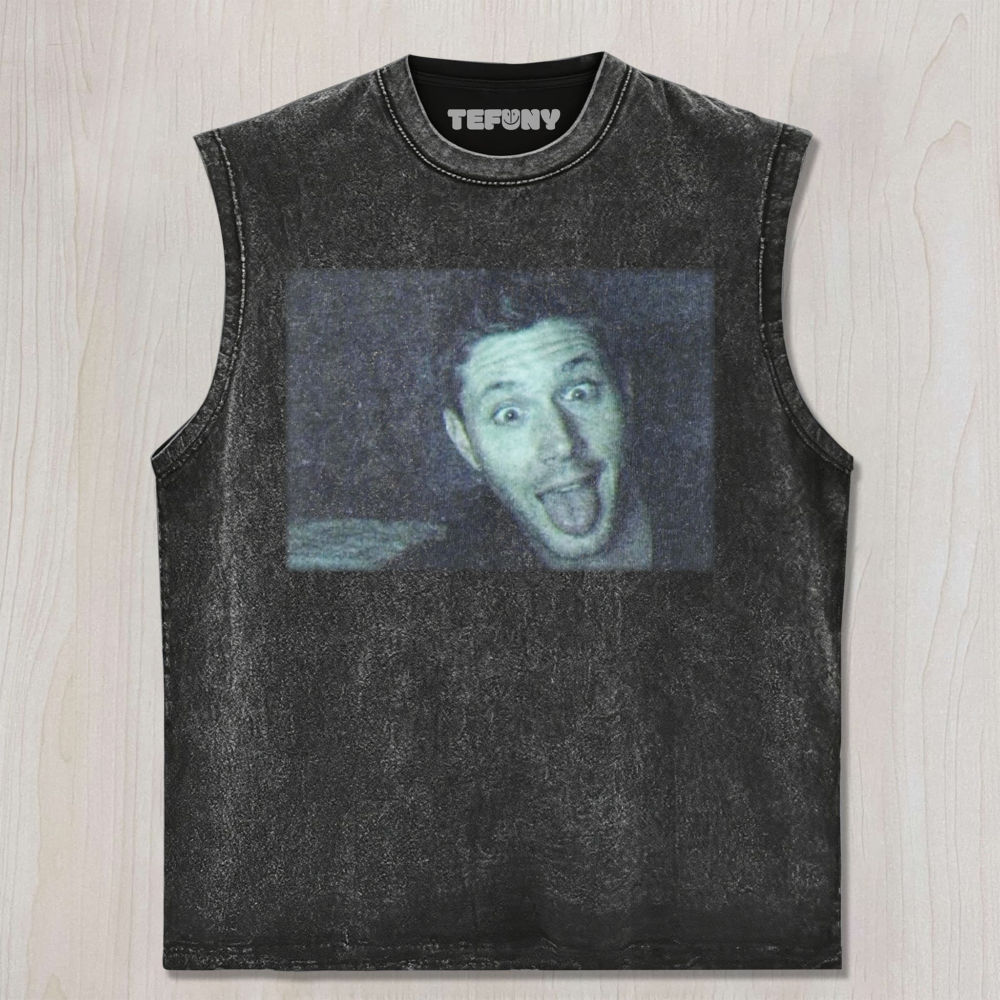 PLAYFUL WEIRD‑FACE SNAP T-SHIRT UNISEX TEE, TANK TOP, LAYERED LS, SWEATSHIRT & HOODIE