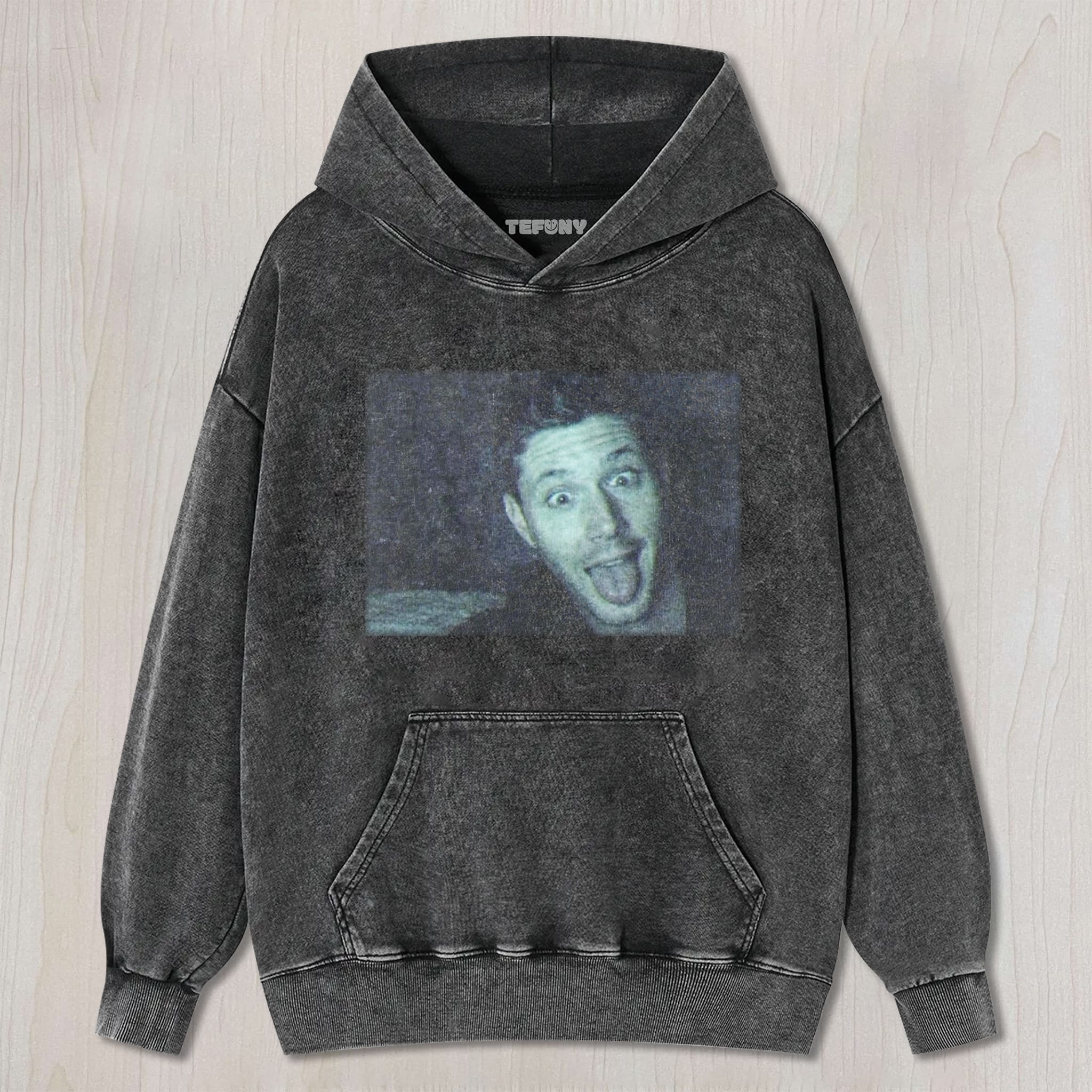 PLAYFUL WEIRD‑FACE SNAP T-SHIRT UNISEX TEE, TANK TOP, LAYERED LS, SWEATSHIRT & HOODIE