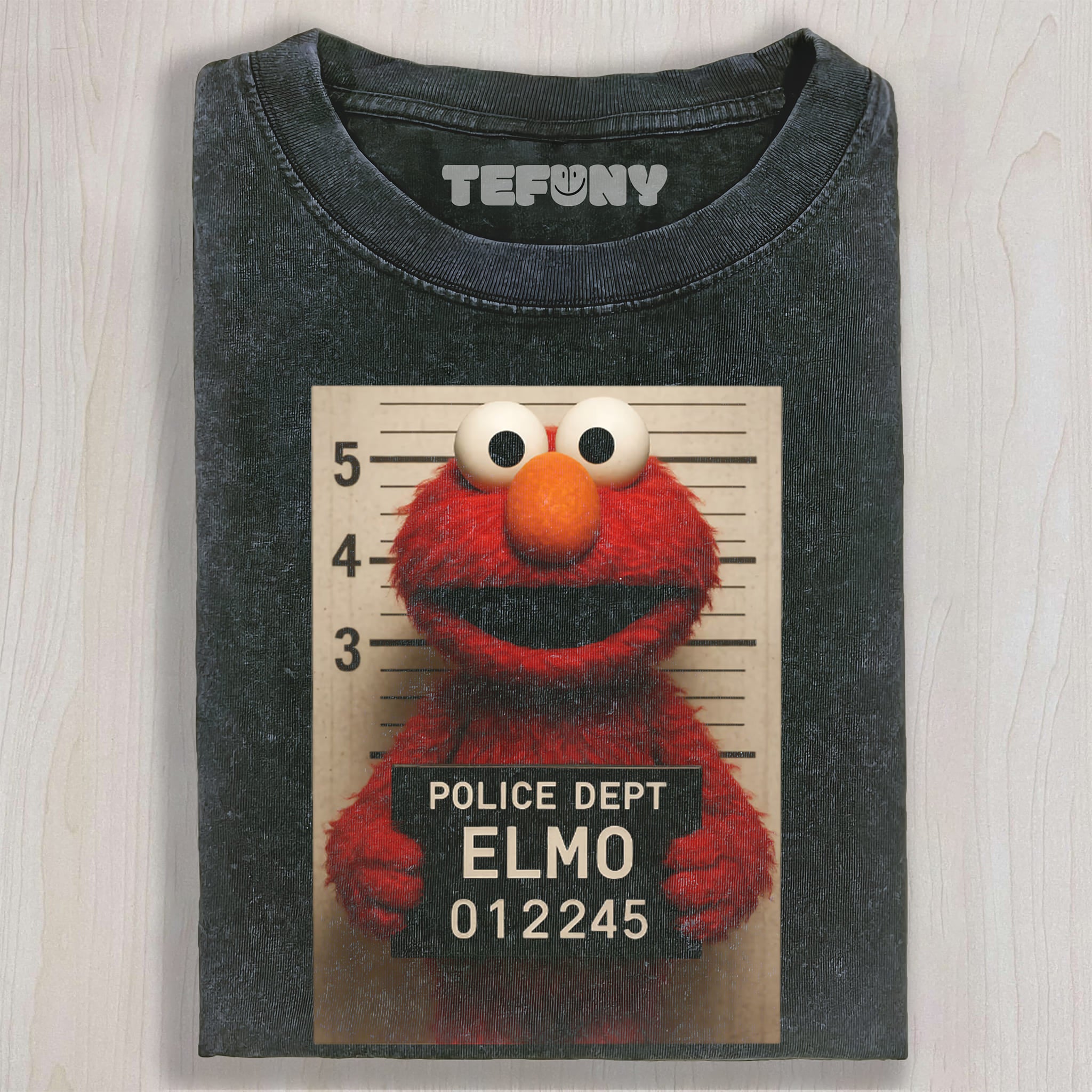 POLICE STATION ELMO UNISEX TEE, TANK TOP, LAYERED LS, SWEATSHIRT & HOODIE