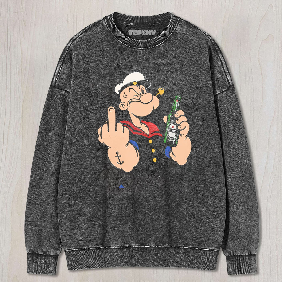 POPEYE TEE V1 UNISEX TEE, TANK TOP, LAYERED LS, SWEATSHIRT & HOODIE