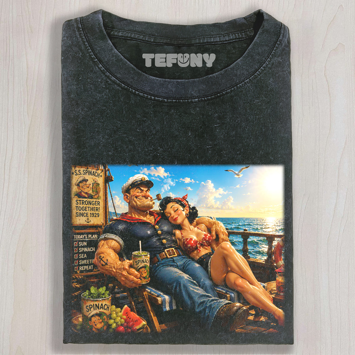 POPEYE TEE V3 UNISEX TEE, TANK TOP, LAYERED LS, SWEATSHIRT & HOODIE