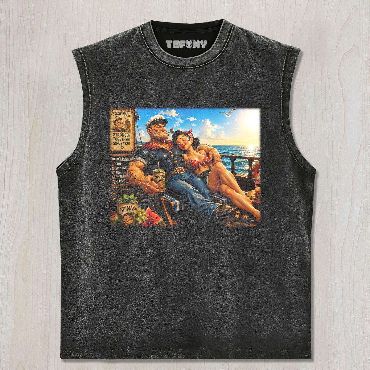 POPEYE TEE V3 UNISEX TEE, TANK TOP, LAYERED LS, SWEATSHIRT & HOODIE