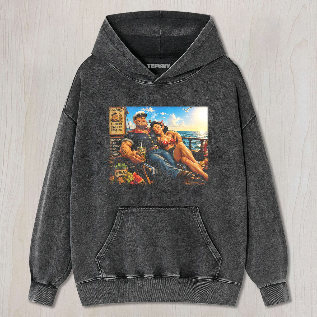 POPEYE TEE V3 UNISEX TEE, TANK TOP, LAYERED LS, SWEATSHIRT & HOODIE
