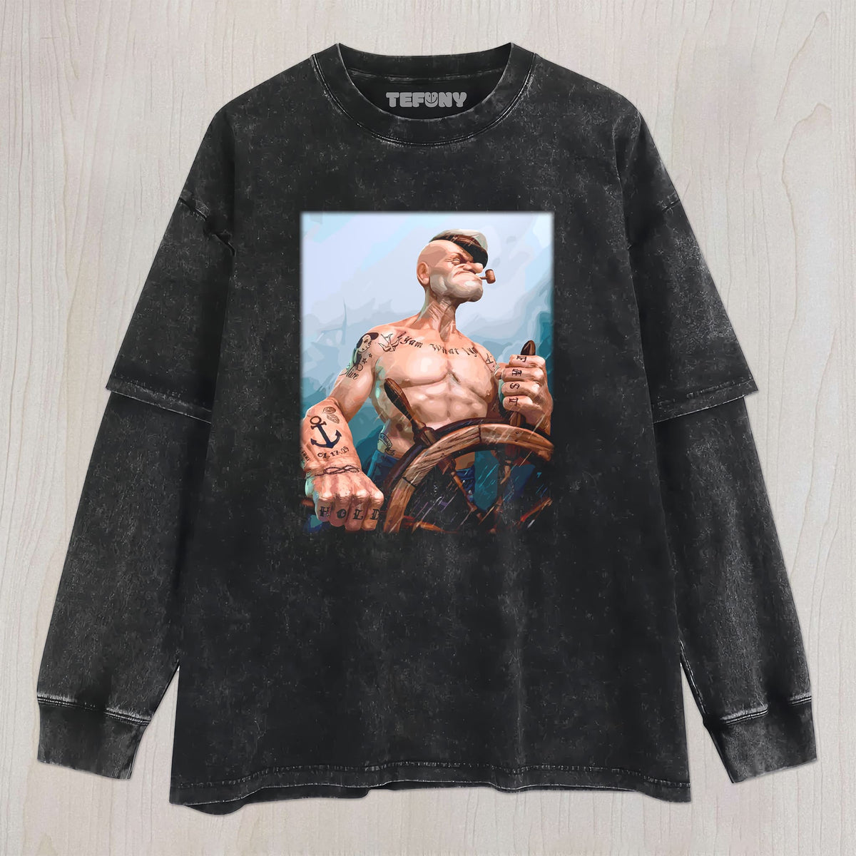 POPEYE TEE V4 UNISEX TEE, TANK TOP, LAYERED LS, SWEATSHIRT & HOODIE
