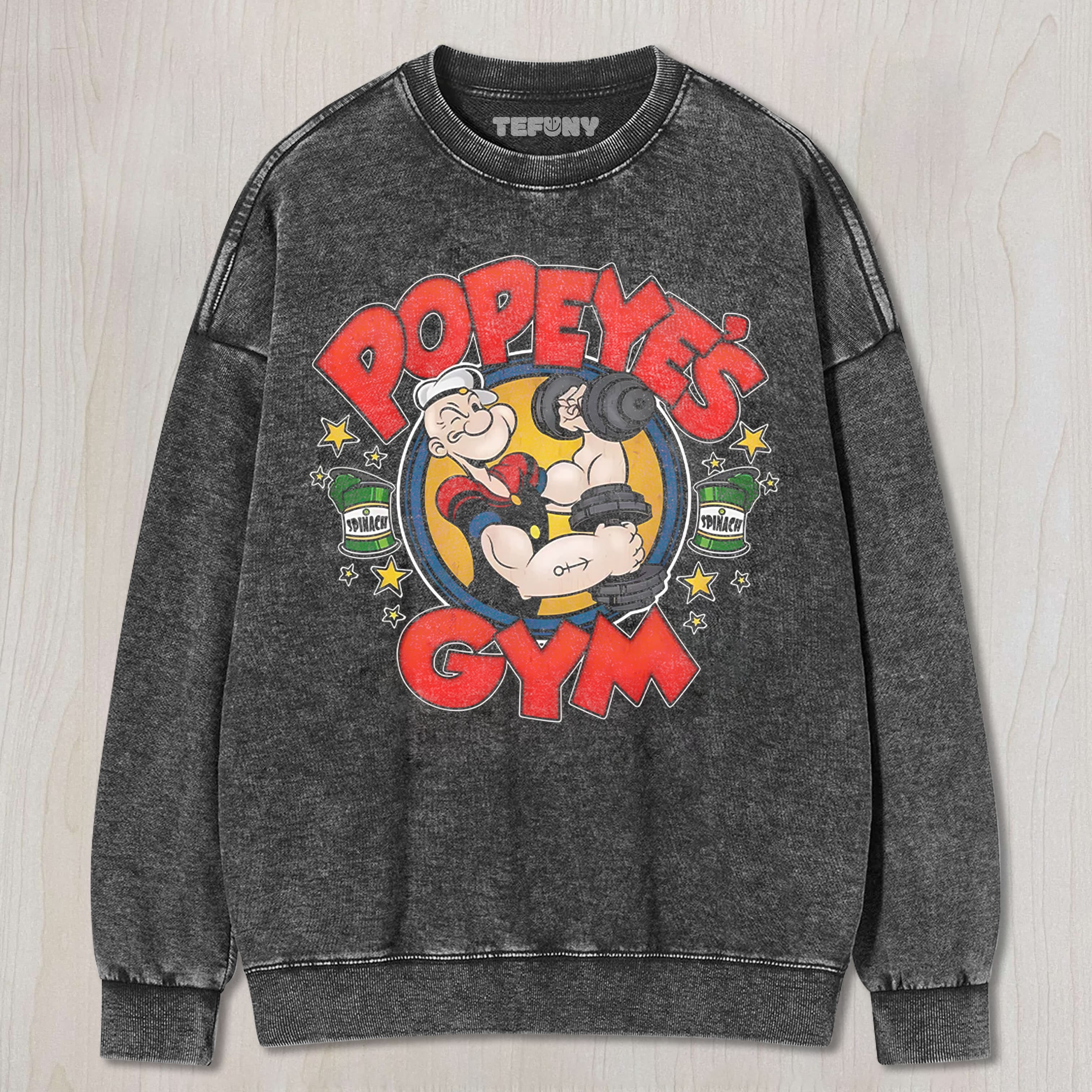 POPEYE'S GYM TEE & SWEAT & HOOD