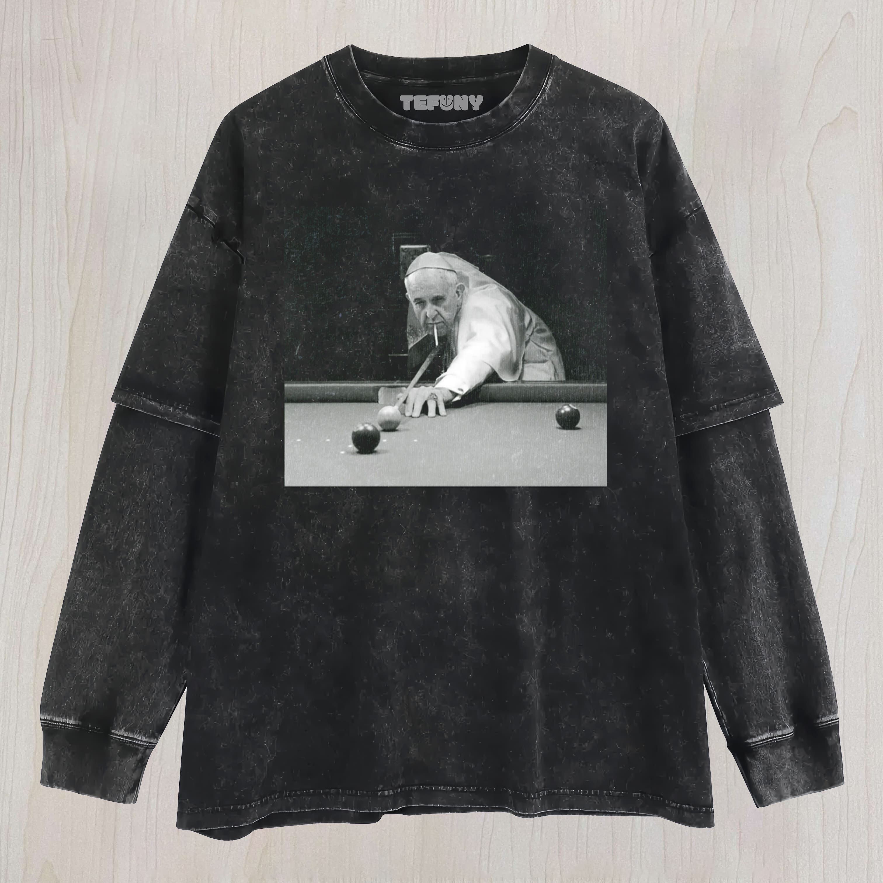 POPE  LAYERED LONG SLEEVE