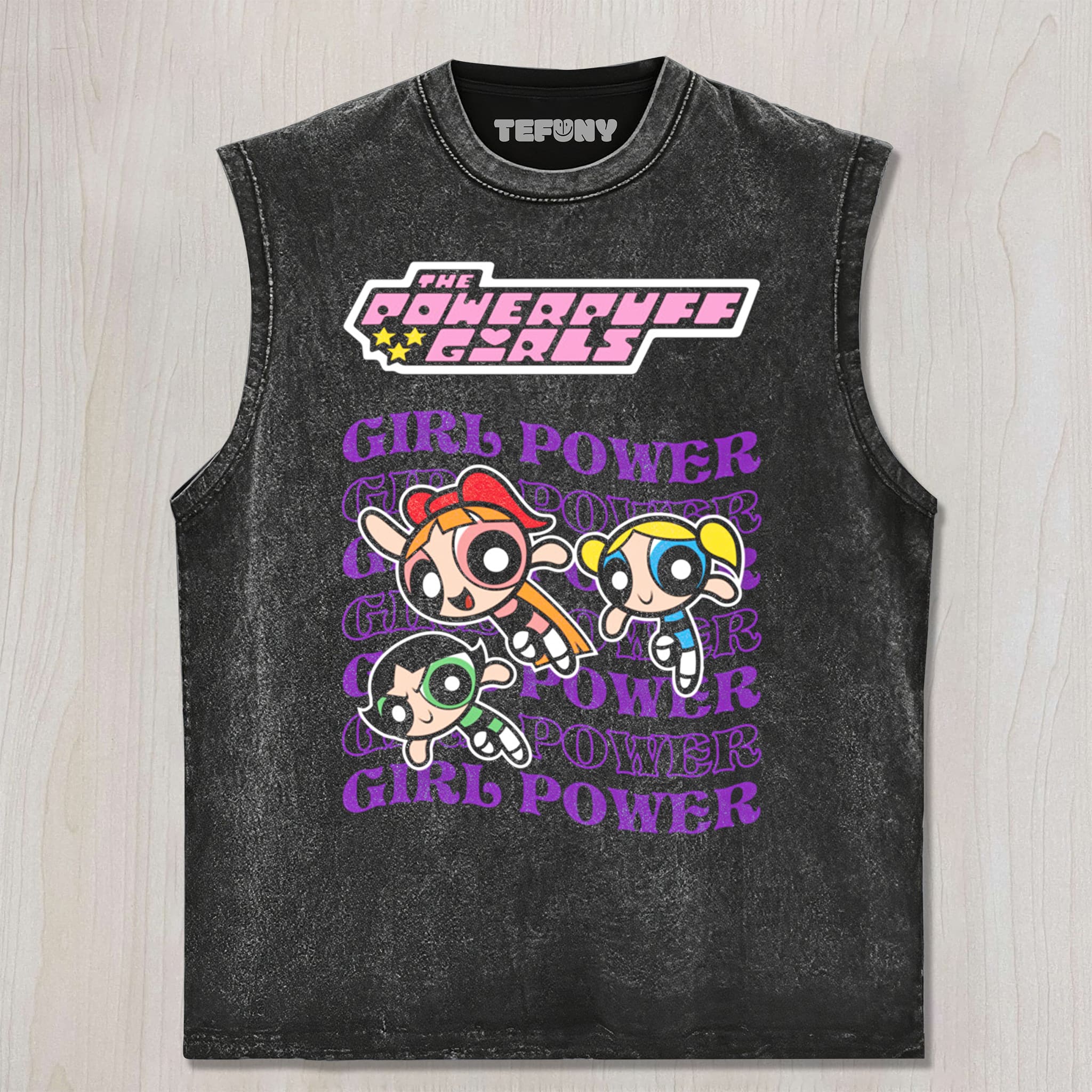 POWERPUFF GIRLS V1 UNISEX TEE, TANK TOP, LAYERED LS, SWEATSHIRT & HOODIE