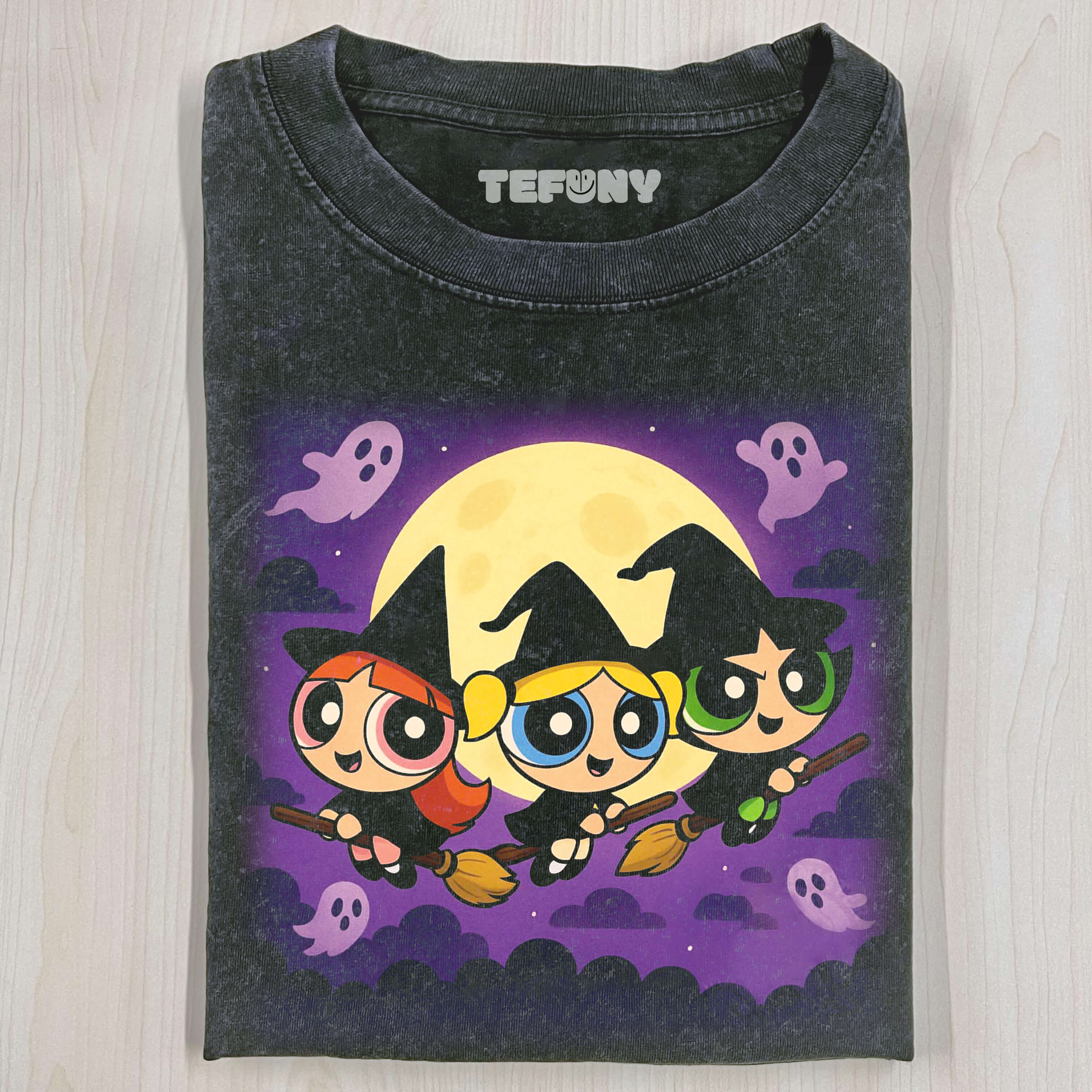 POWERPUFF GIRLS PLAYS WITCH T-SHIRT