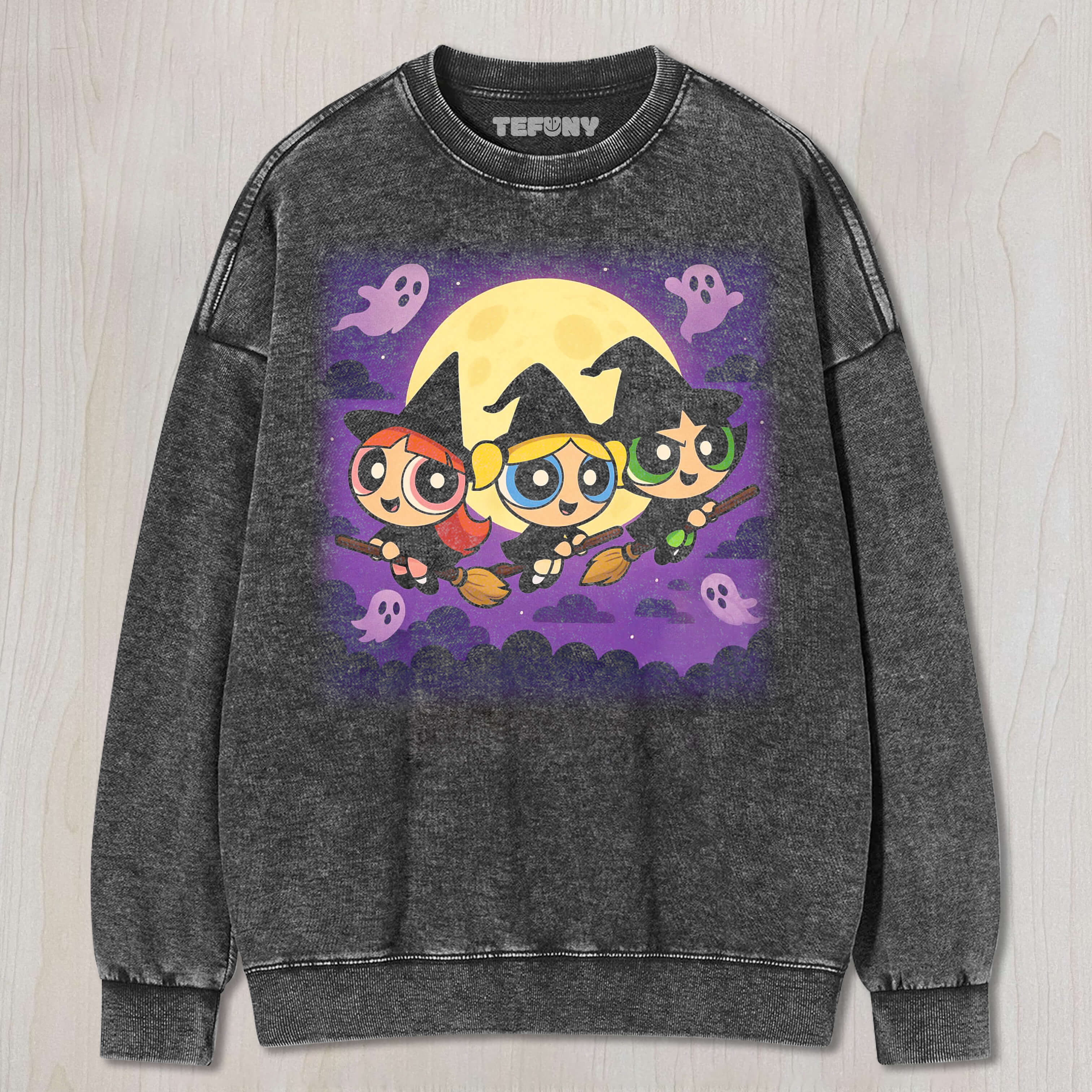 POWERPUFF GIRLS PLAYS WITCH T-SHIRT