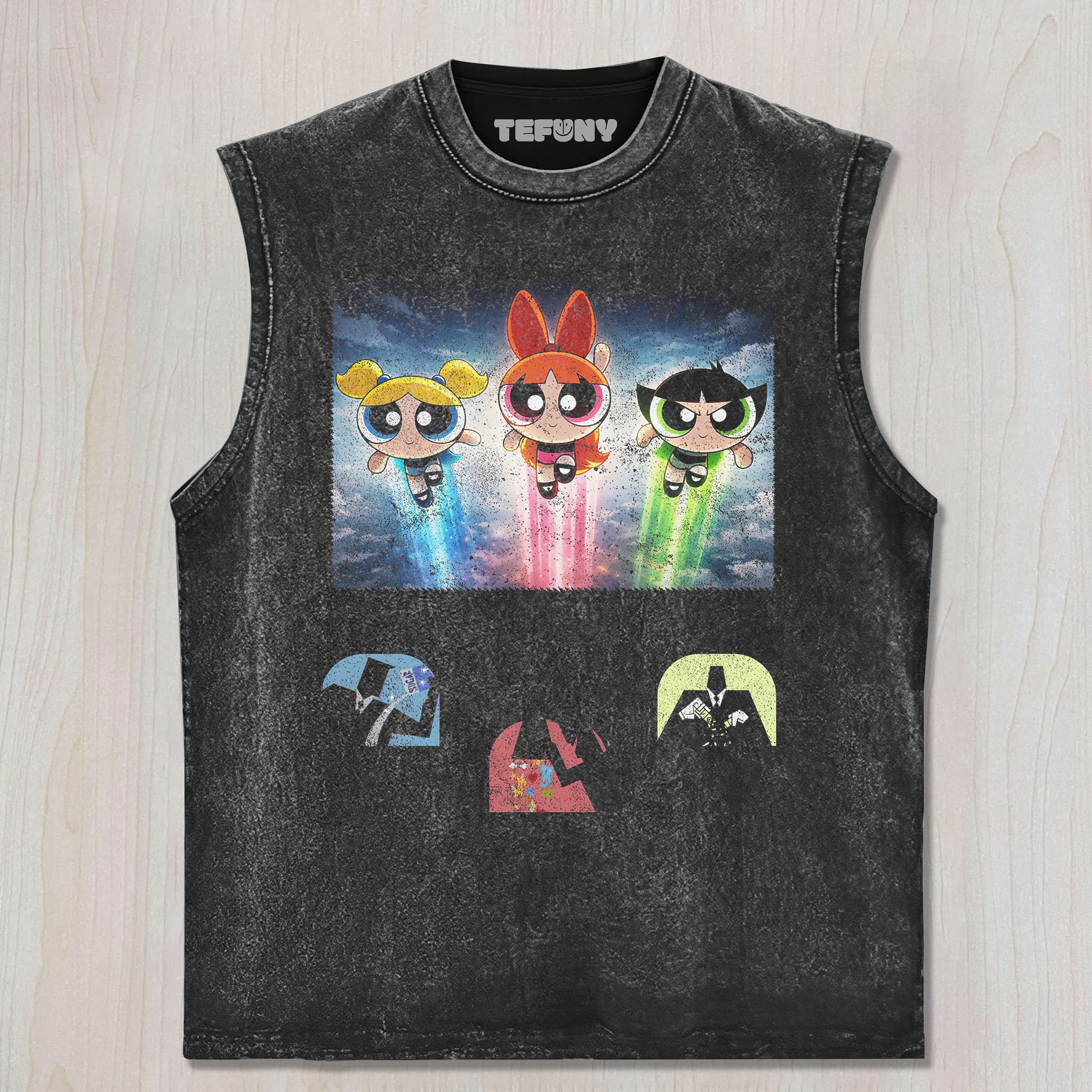 POWERPUFF GIRLS UNISEX TEE, TANK TOP, LAYERED LS, SWEATSHIRT & HOODIE