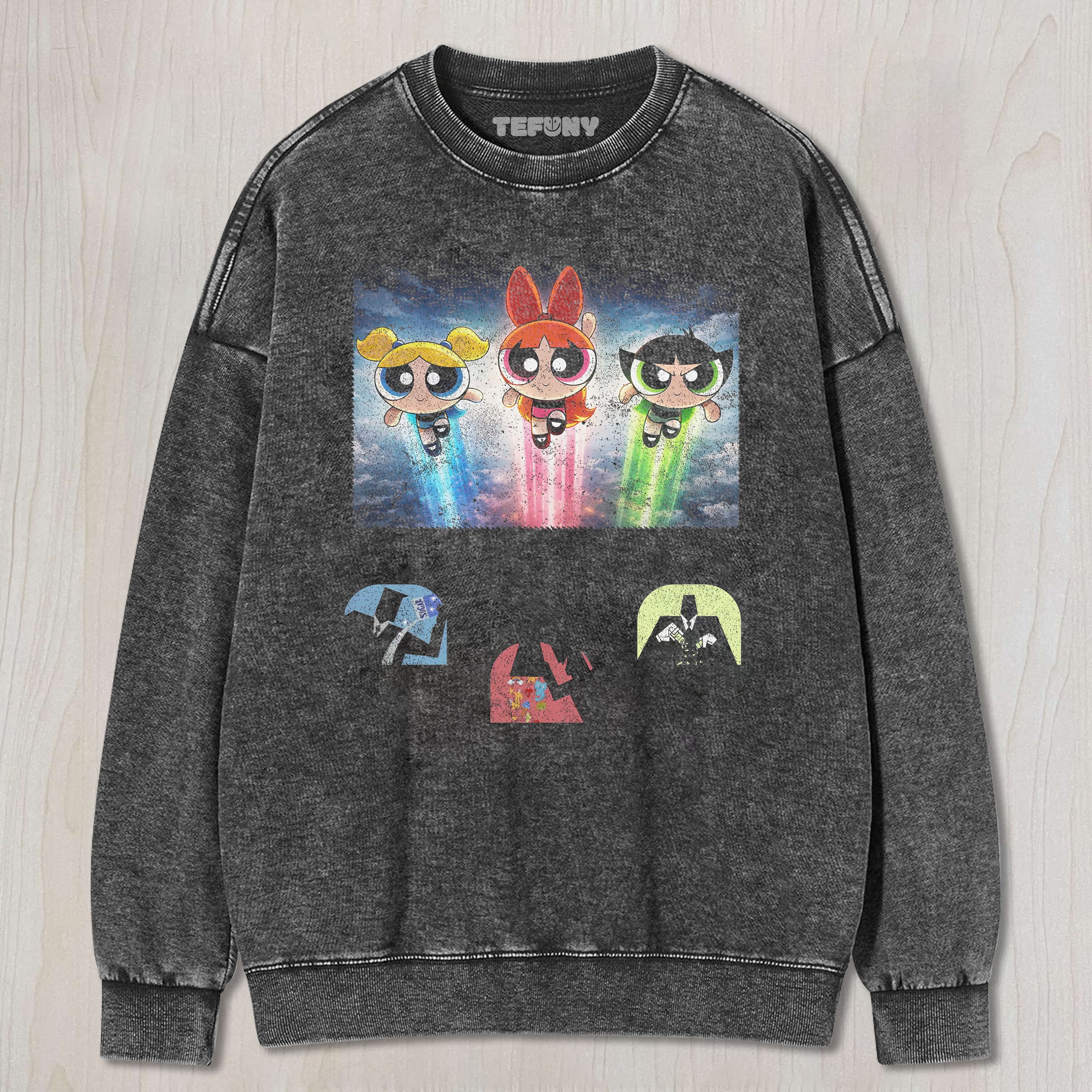 POWERPUFF GIRLS UNISEX TEE, TANK TOP, LAYERED LS, SWEATSHIRT & HOODIE