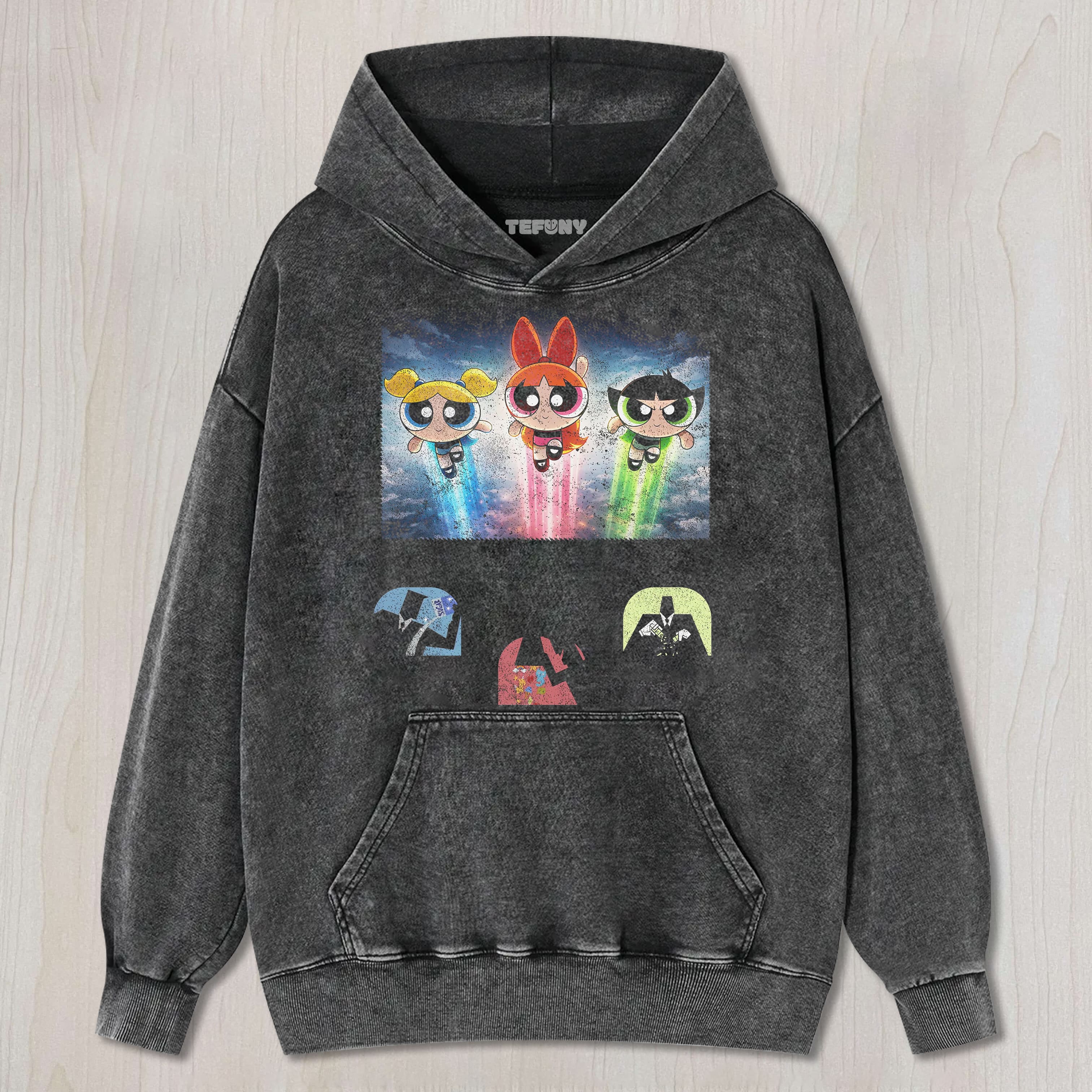 POWERPUFF GIRLS UNISEX TEE, TANK TOP, LAYERED LS, SWEATSHIRT & HOODIE