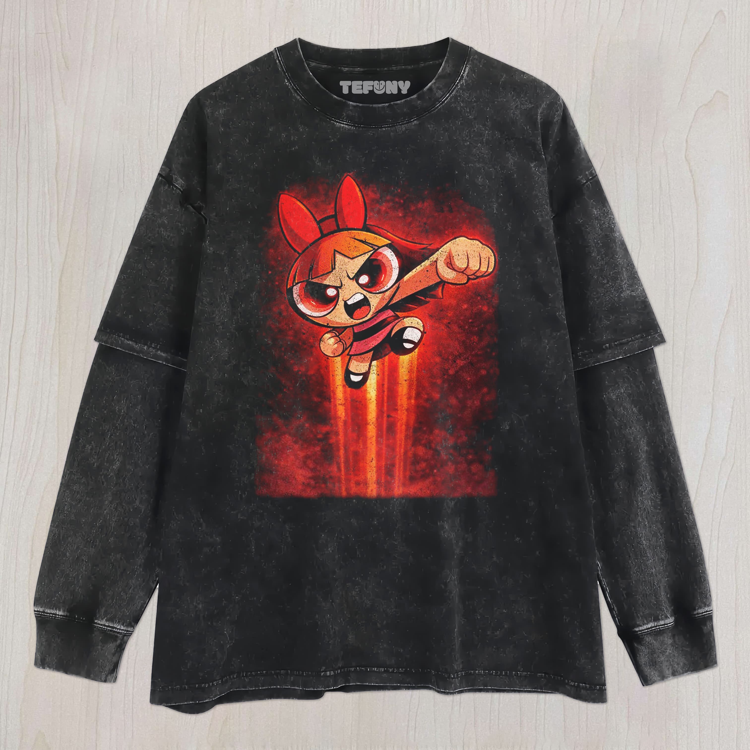 POWERPUFF GIRLS V1 UNISEX TEE, TANK TOP, LAYERED LS, SWEATSHIRT & HOODIE