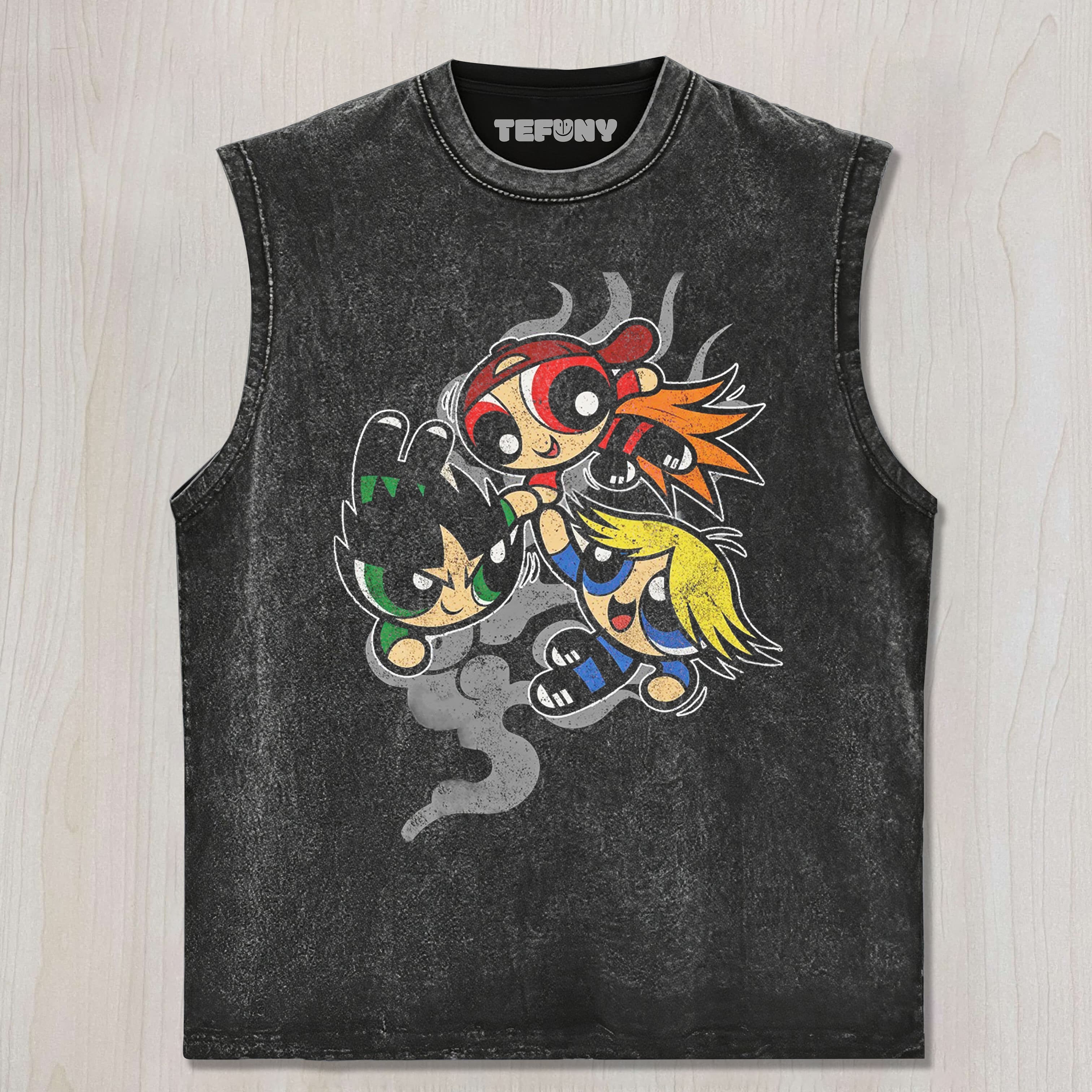 POWERPUFF GIRLS V4 UNISEX TEE, TANK TOP, LAYERED LS, SWEATSHIRT & HOODIE