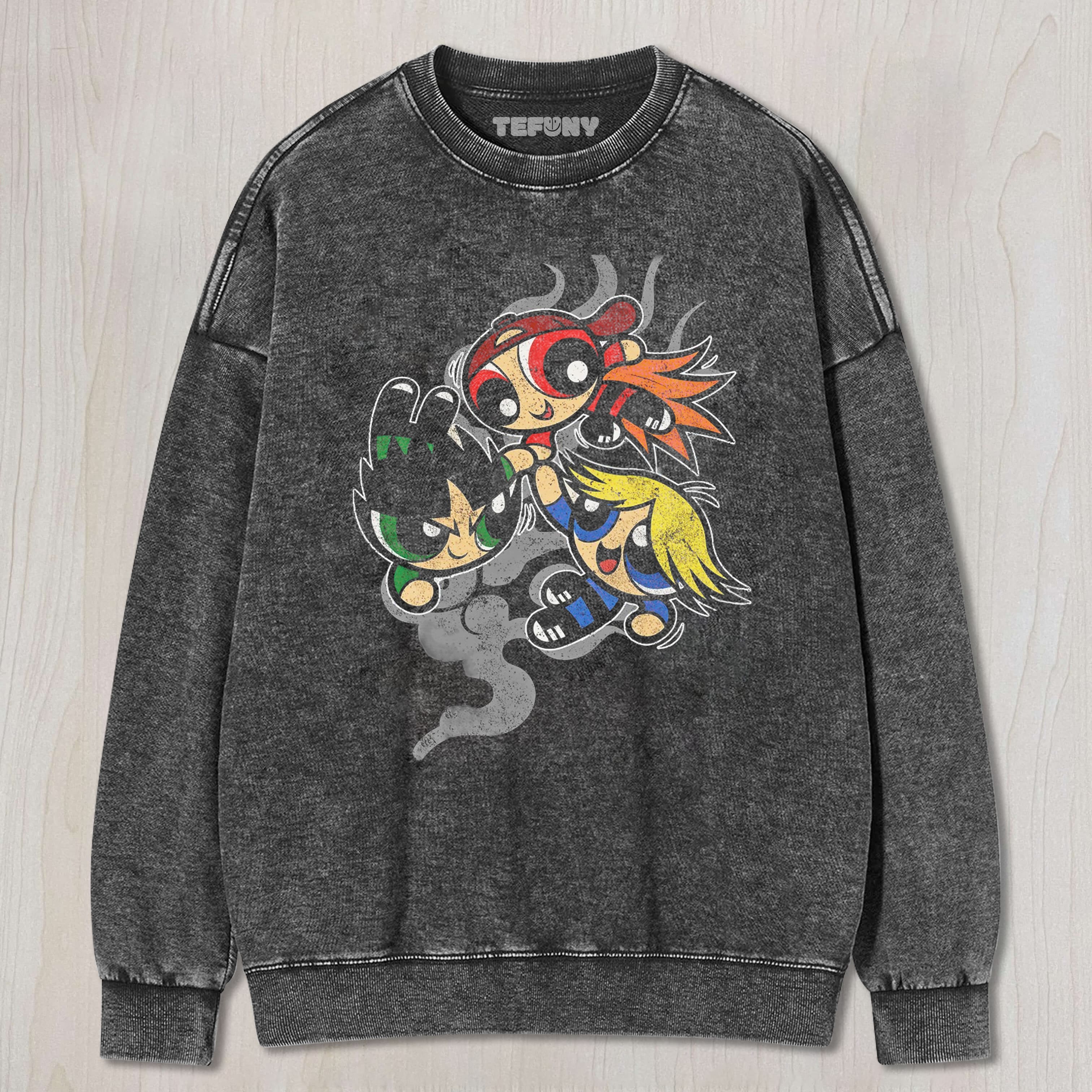 POWERPUFF GIRLS V4 UNISEX TEE, TANK TOP, LAYERED LS, SWEATSHIRT & HOODIE