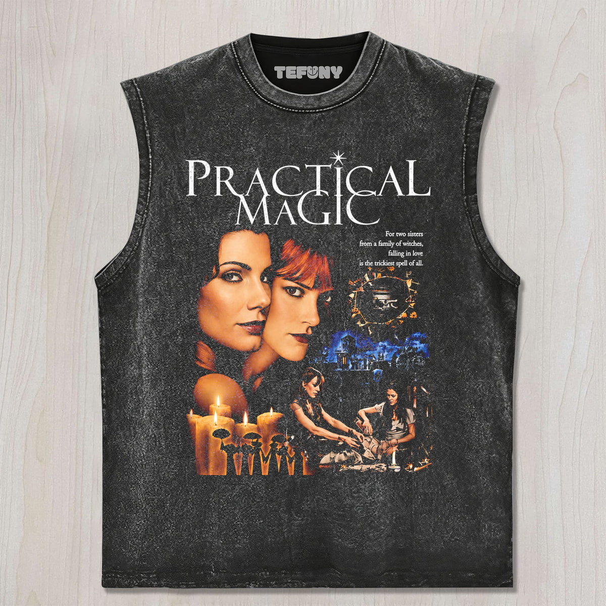 PRACTICAL MAGIC V1 UNISEX TEE, TANK TOP, LAYERED LS, SWEATSHIRT & HOODIE