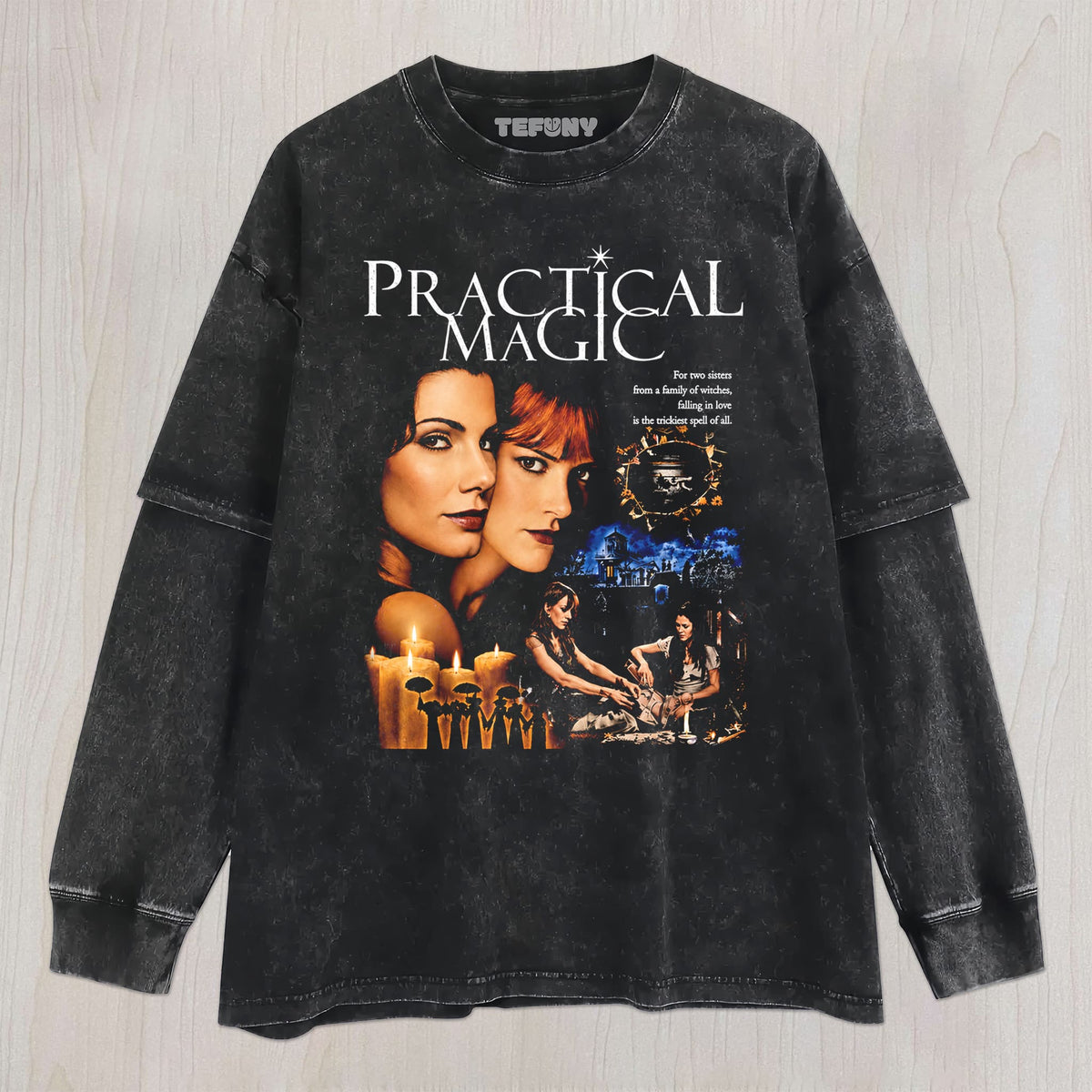 PRACTICAL MAGIC V1 UNISEX TEE, TANK TOP, LAYERED LS, SWEATSHIRT & HOODIE