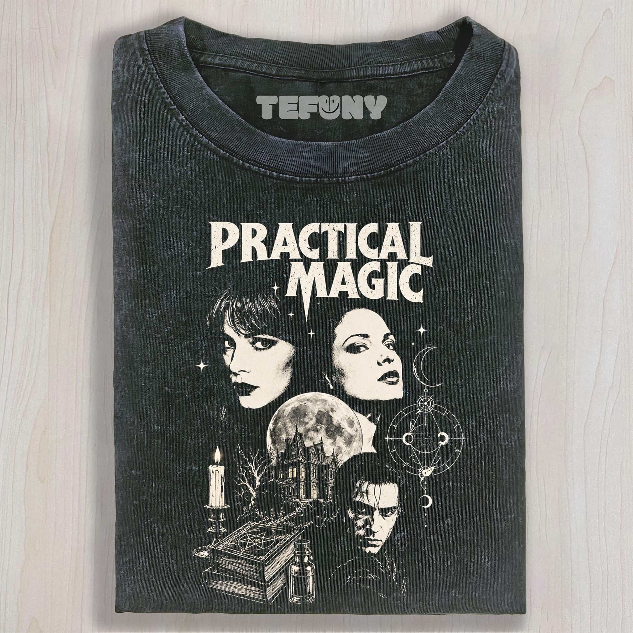 PRACTICAL MAGIC V6 UNISEX TEE, TANK TOP, LAYERED LS, SWEATSHIRT & HOODIE