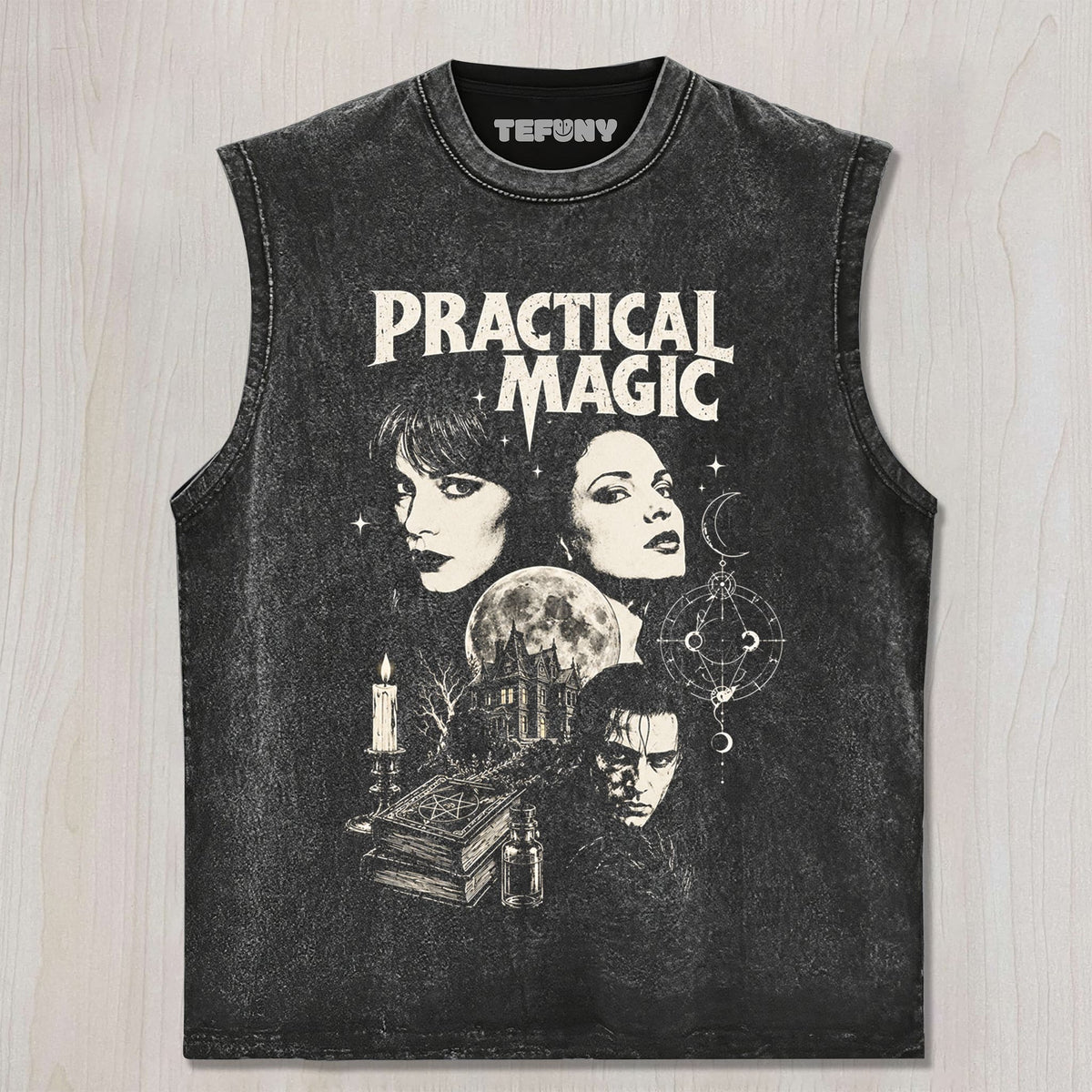 PRACTICAL MAGIC V6 UNISEX TEE, TANK TOP, LAYERED LS, SWEATSHIRT & HOODIE