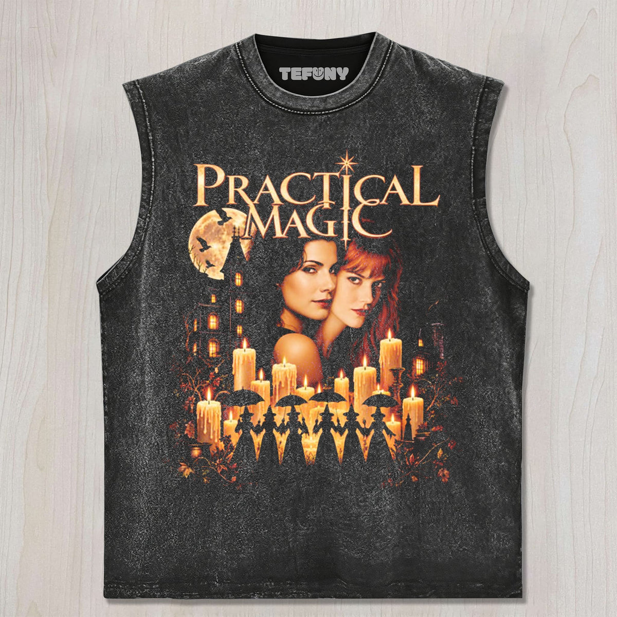 PRACTICAL MAGIC V7 UNISEX TEE, TANK TOP, LAYERED LS, SWEATSHIRT & HOODIE
