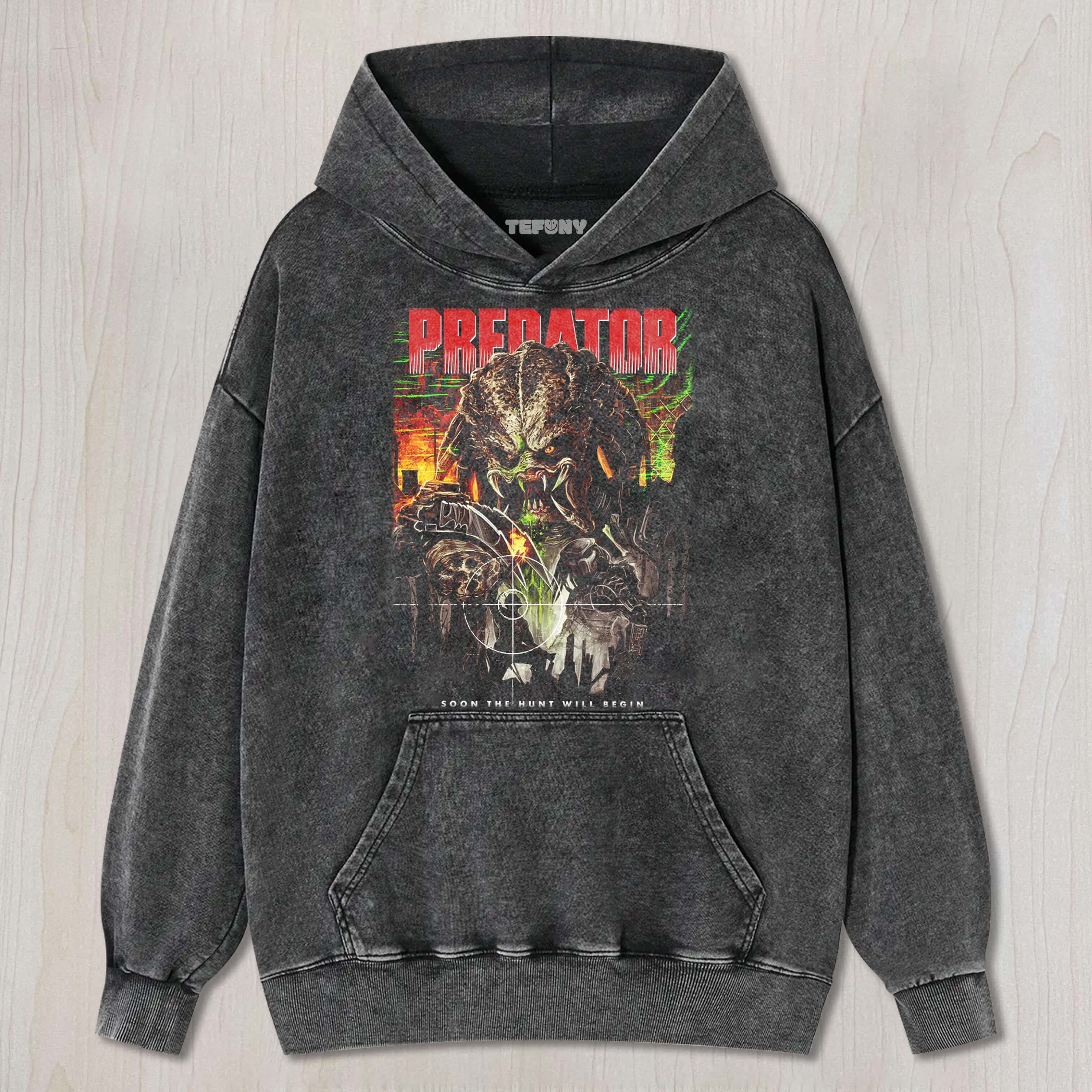 PREDATOR SOON THE HUNT WILL BEGIN UNISEX TEE, TANK TOP, LAYERED LS, SWEATSHIRT & HOODIE