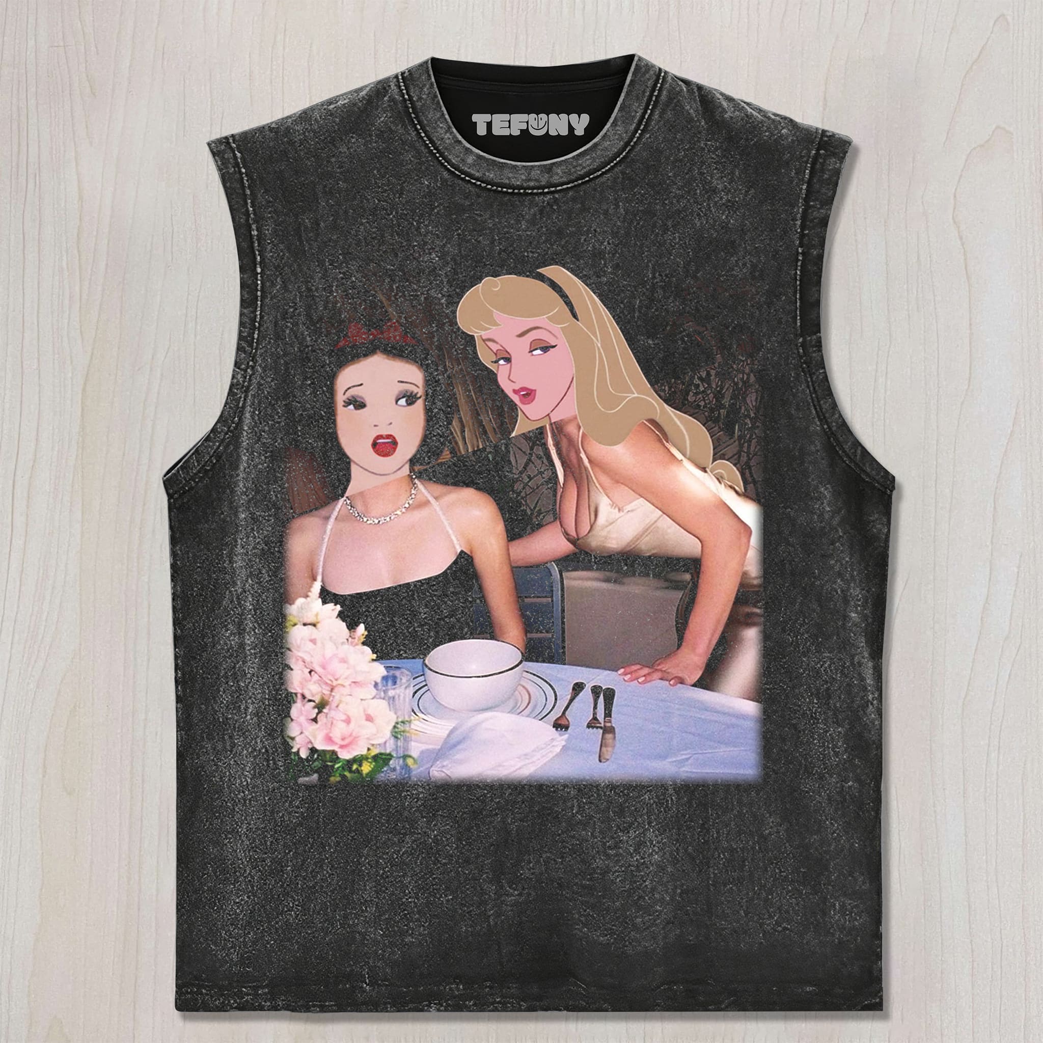 PRINCESSES PARODY UNISEX TEE, TANK TOP, LAYERED LS, SWEATSHIRT & HOODIE
