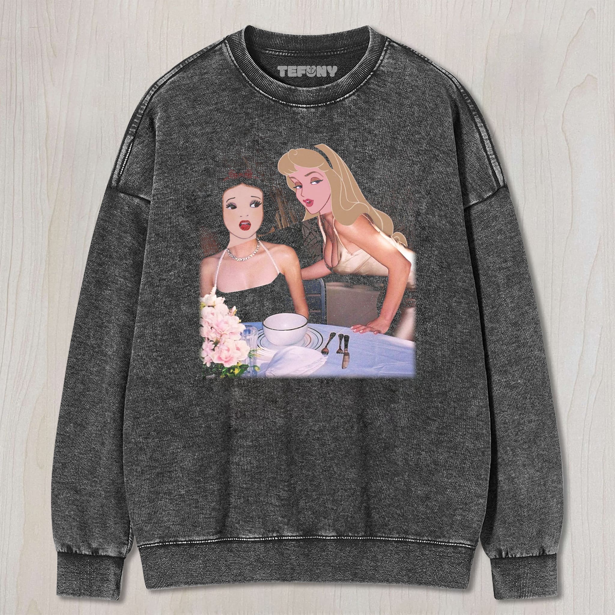 PRINCESSES PARODY UNISEX TEE, TANK TOP, LAYERED LS, SWEATSHIRT & HOODIE
