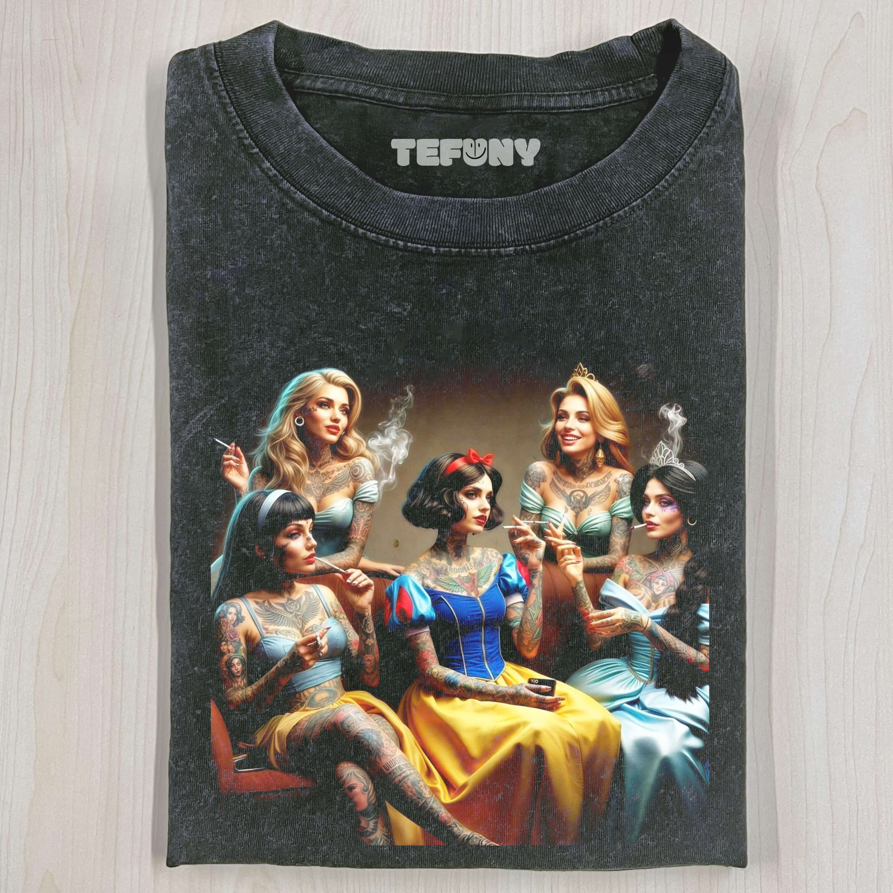 PRINCESSES ARE SMOKING T-SHIRT