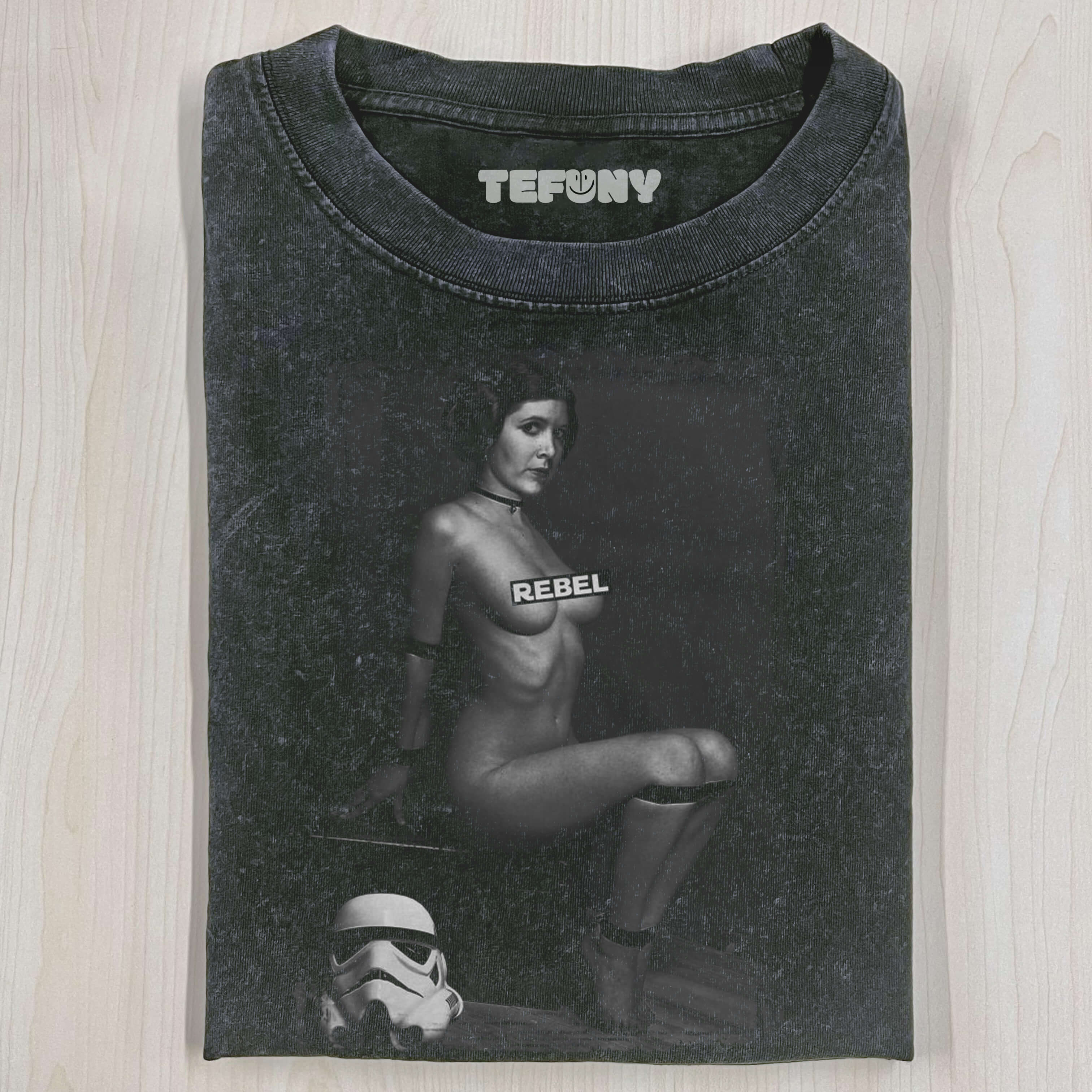PRINCESS LEIA REBEL BONDAGE NAUGHTY T-SHIRT