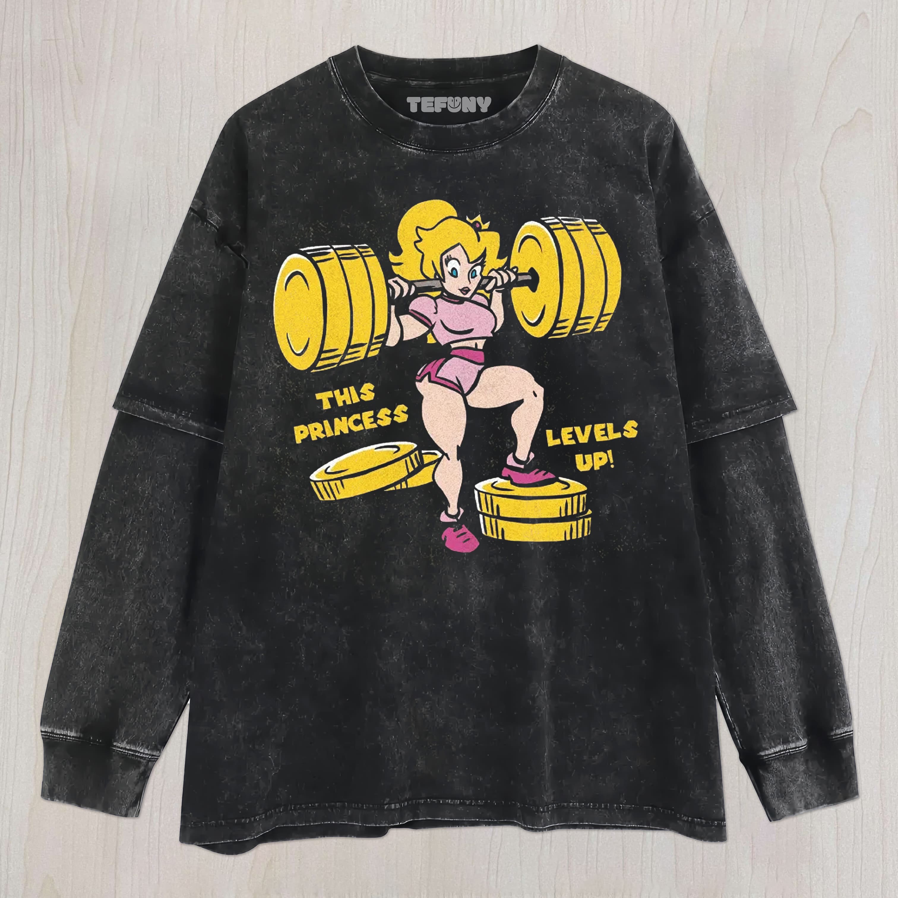 PRINCESS FITNESS UNISEX TEE, TANK TOP, LAYERED LS, SWEATSHIRT & HOODIE