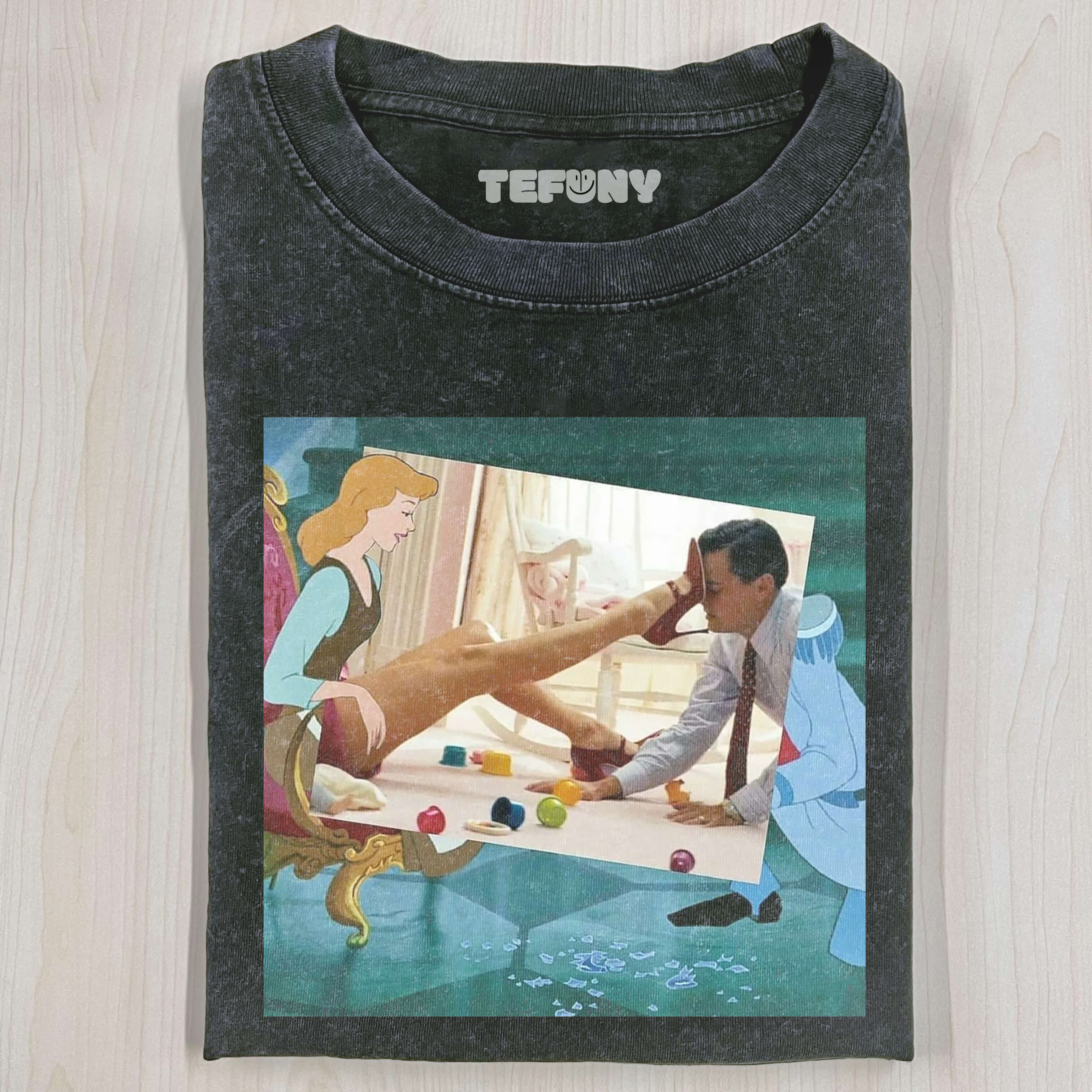 PRINCESS & THE WOLF OF WALL STREET T-SHIRT