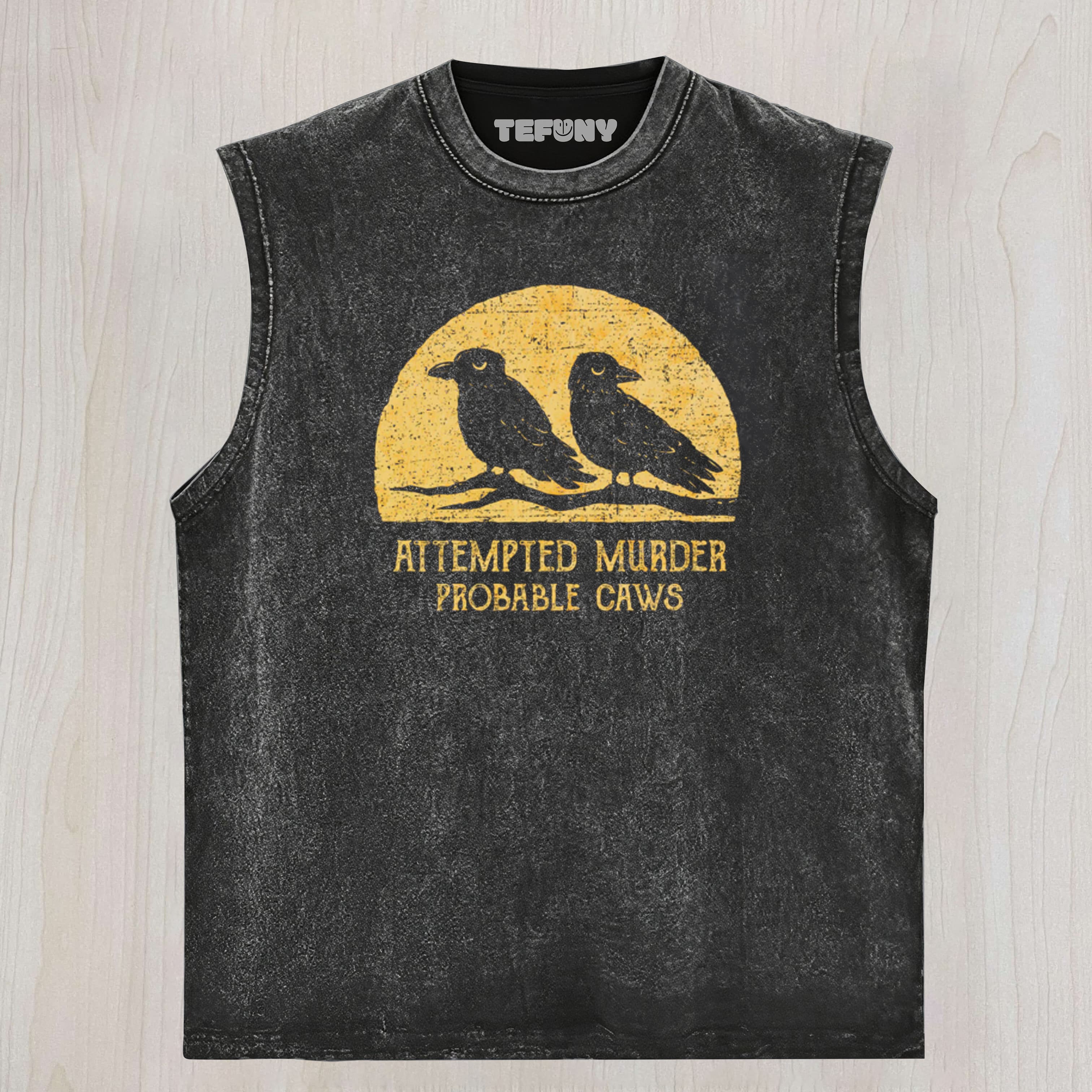 PROBABLE CAWS UNISEX TEE, TANK TOP, LAYERED LS, SWEATSHIRT & HOODIE