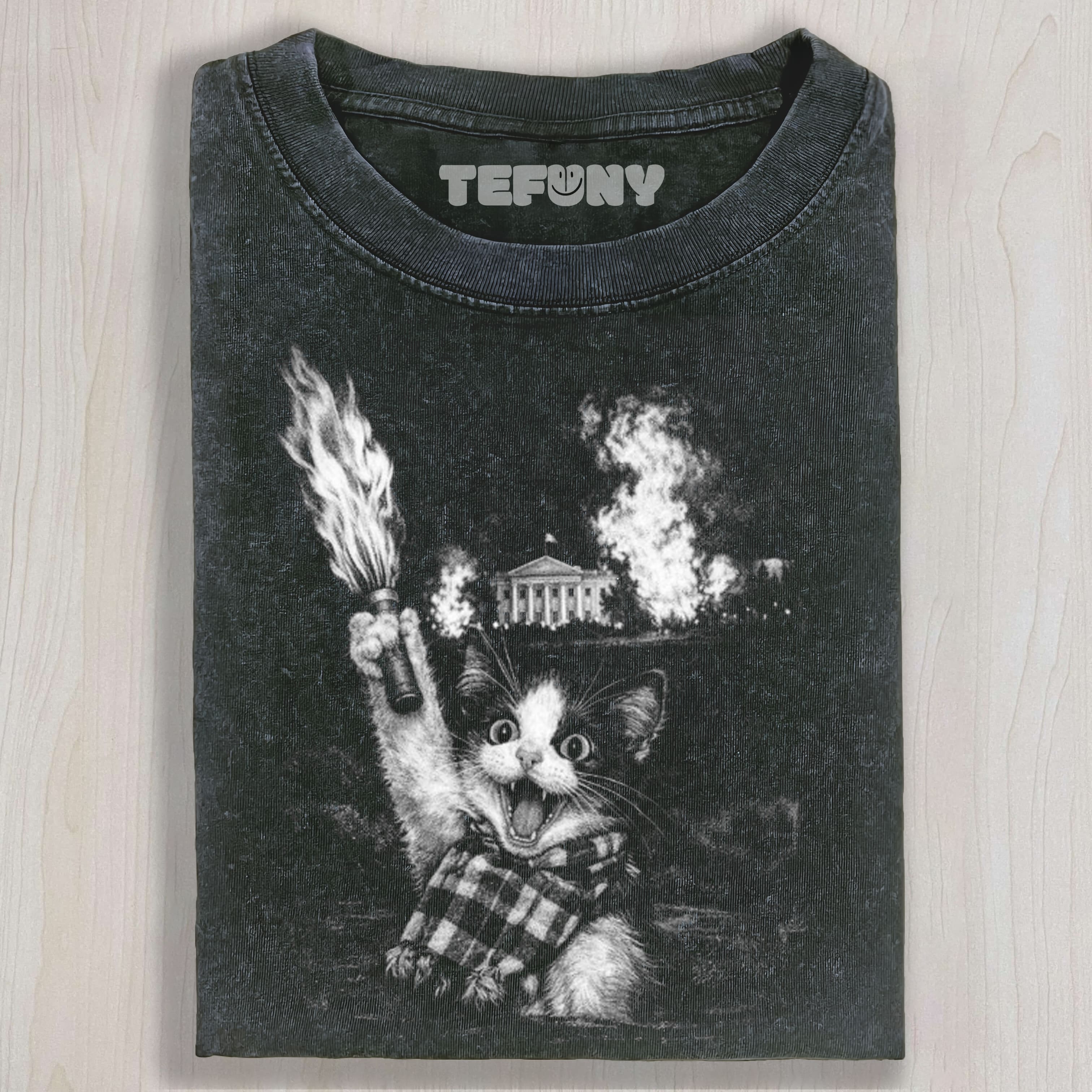 PROBLEM SOLVER CAT UNISEX TEE, TANK TOP, LAYERED LS, SWEATSHIRT & HOODIE