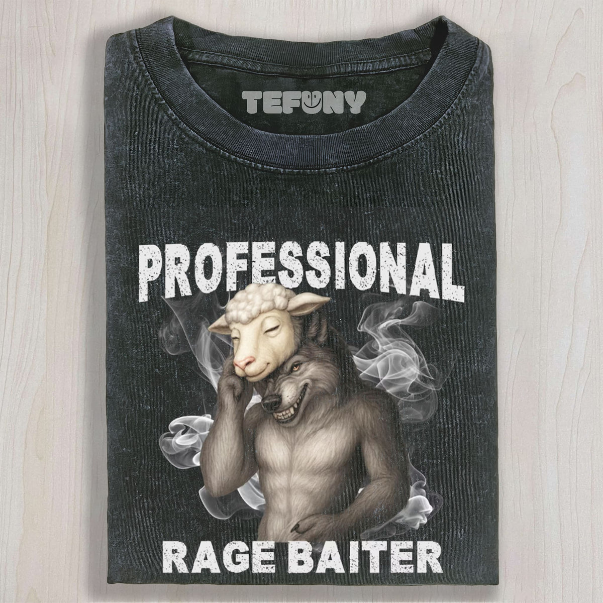 PROFESSIONAL RAGE BAITER FUNNY UNISEX TEE, TANK TOP, LAYERED LS, SWEATSHIRT & HOODIE