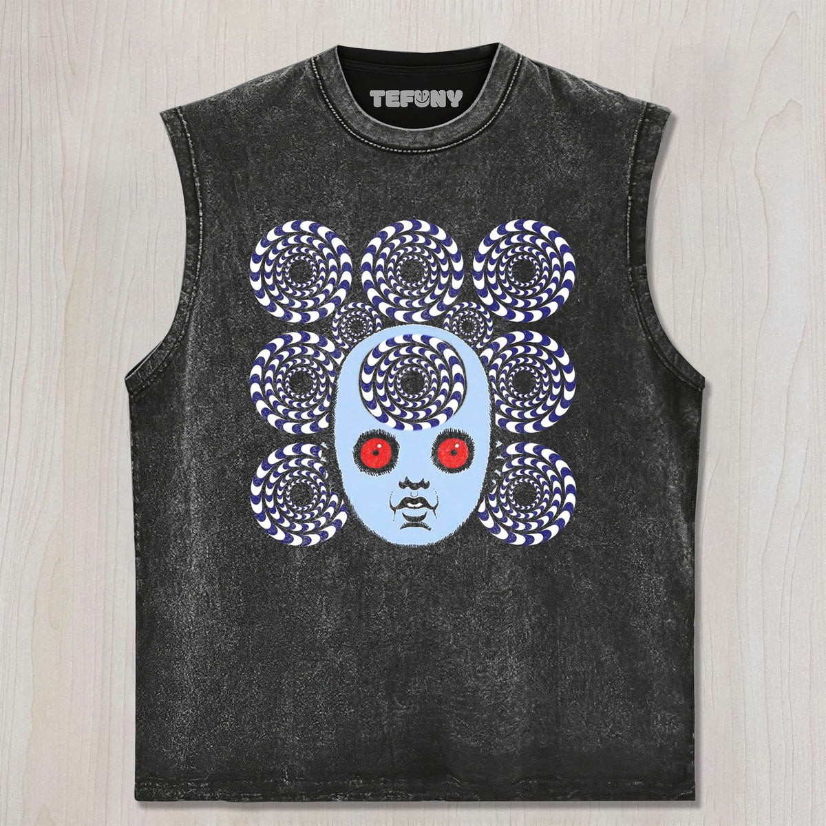 PSYCHEDELIC MIND SPIRAL ART UNISEX TEE, TANK TOP, LAYERED LS, SWEATSHIRT & HOODIE