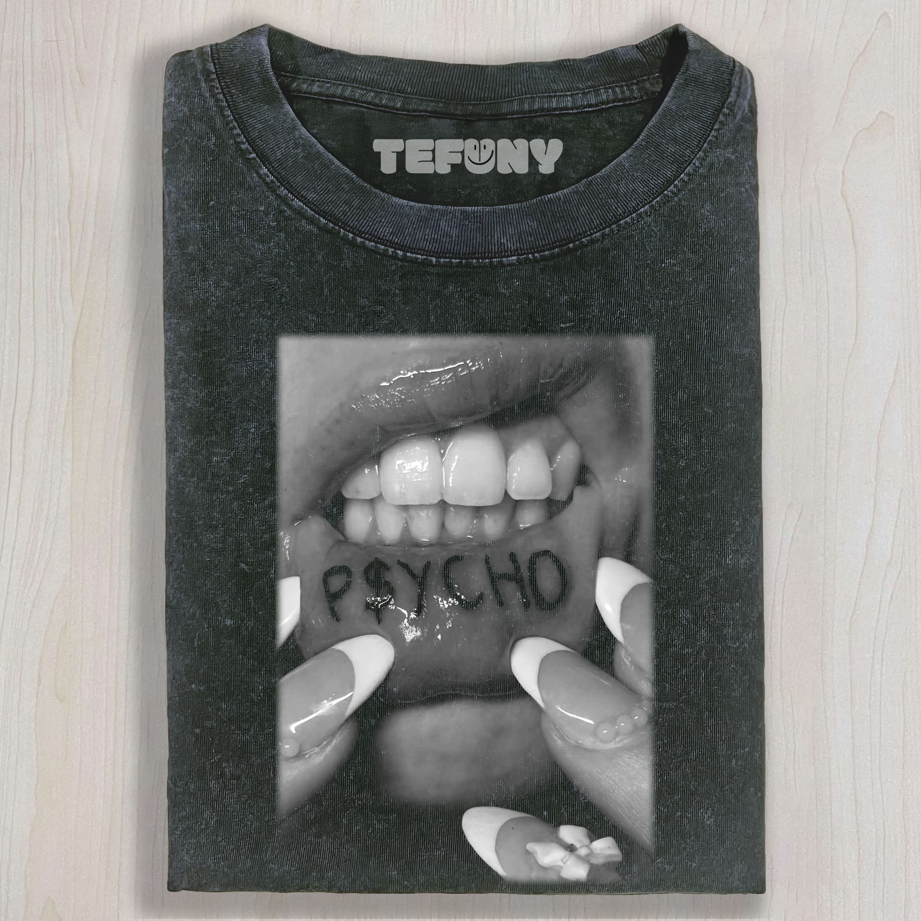 PSYCHO LIPS UNISEX TEE, TANK TOP, LAYERED LS, SWEATSHIRT & HOODIE