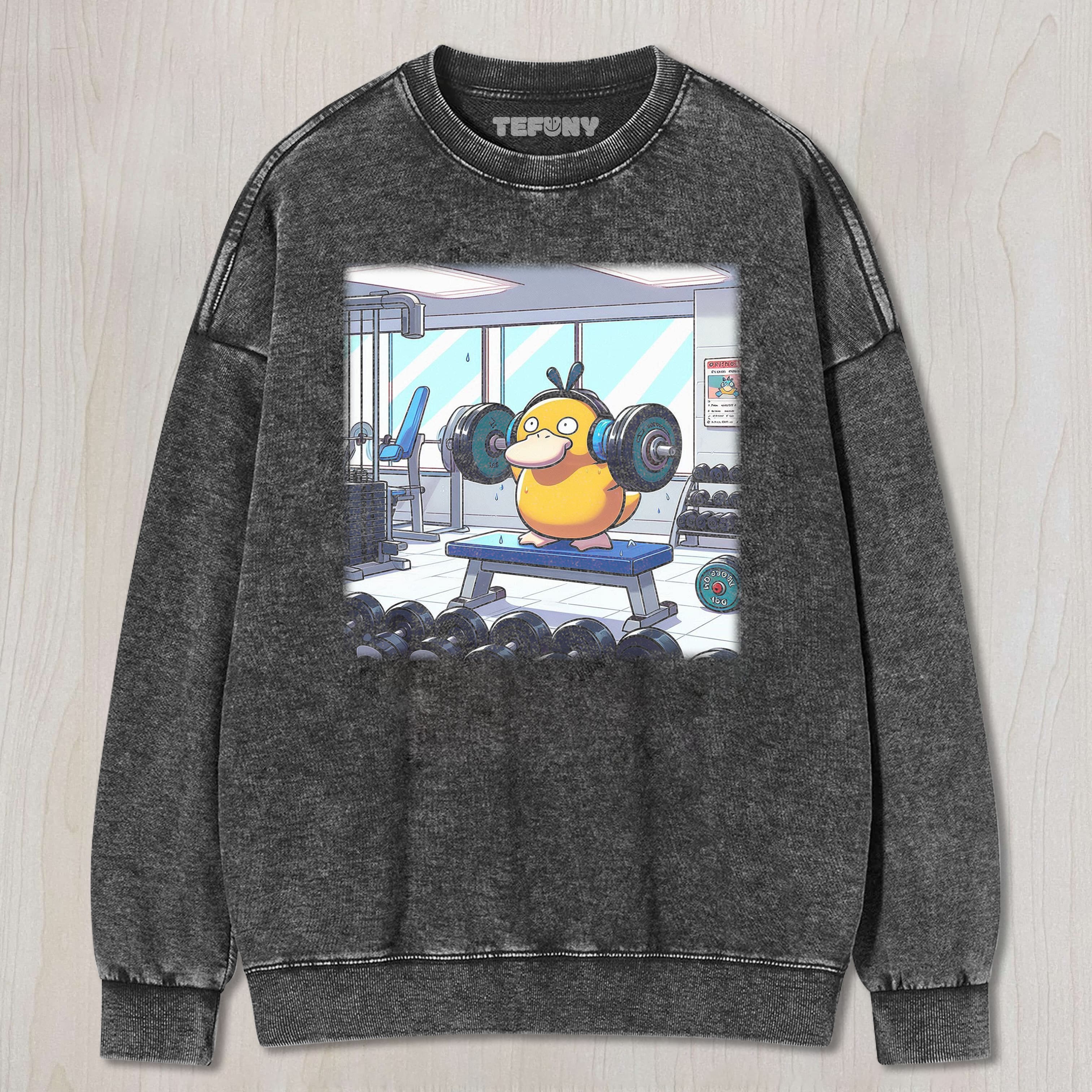 PSYDUCK AT THE GYM TEE & SWEAT & HOOD