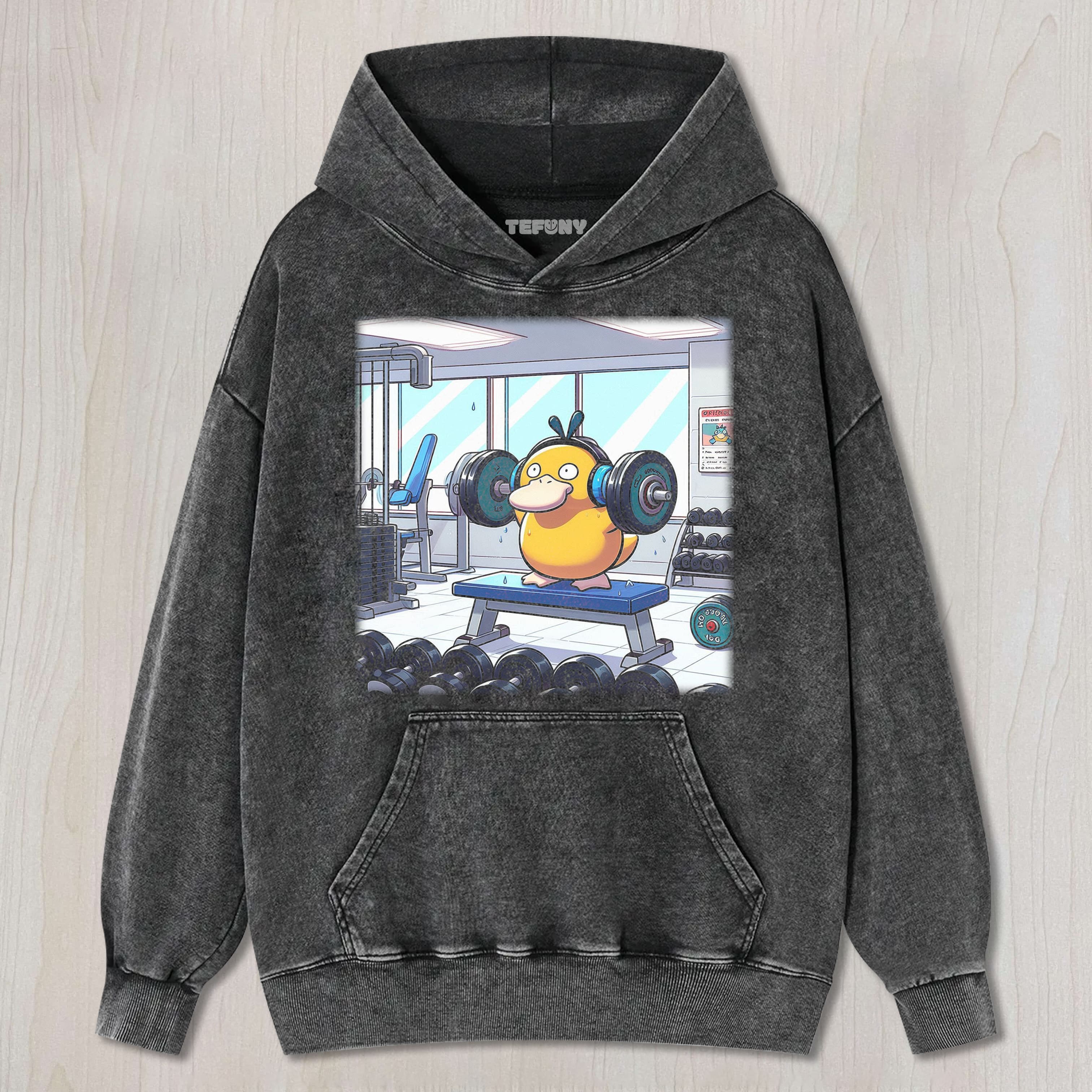 PSYDUCK AT THE GYM TEE & SWEAT & HOOD