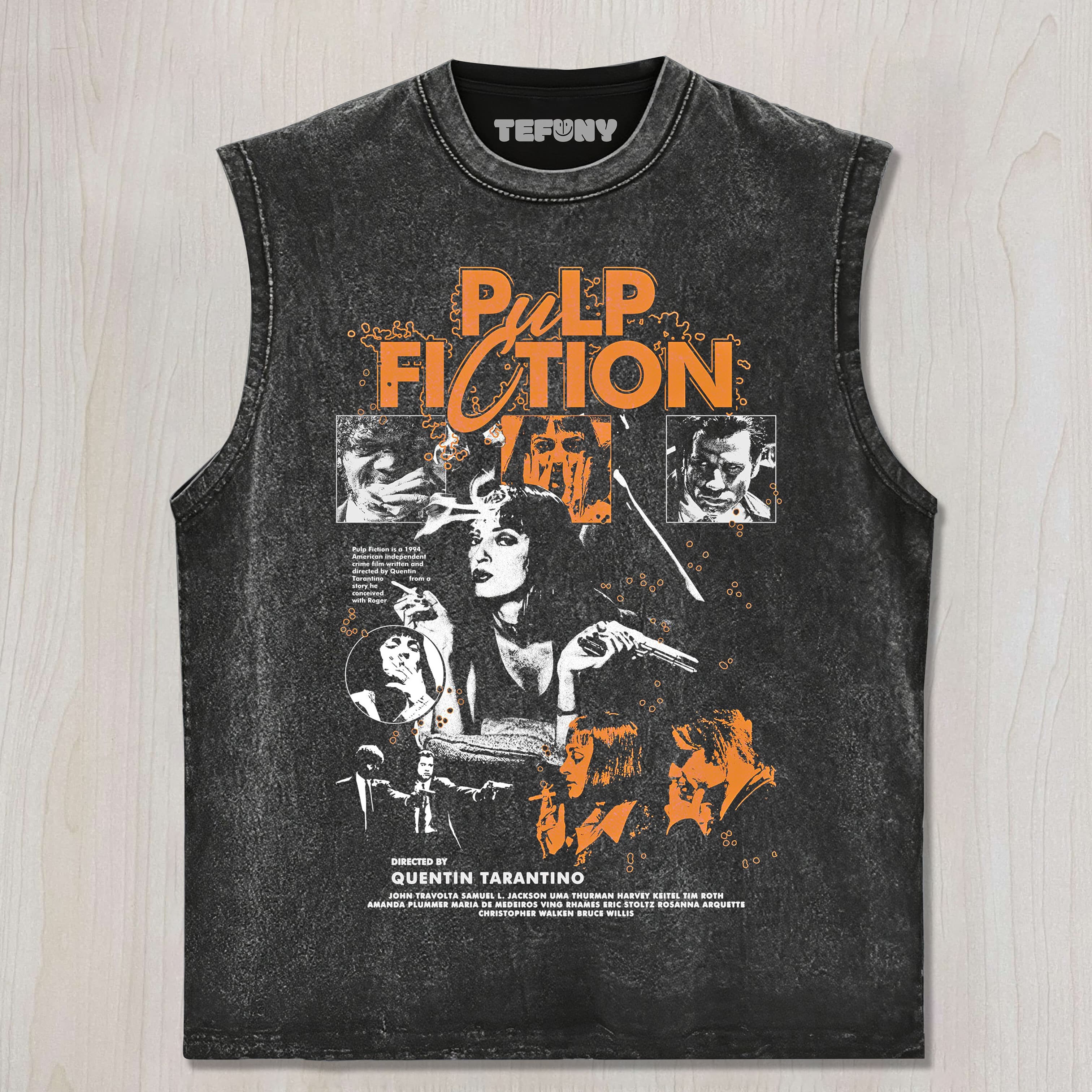 PULPFICTION V1 UNISEX TEE, TANK TOP, LAYERED LS, SWEATSHIRT & HOODIE