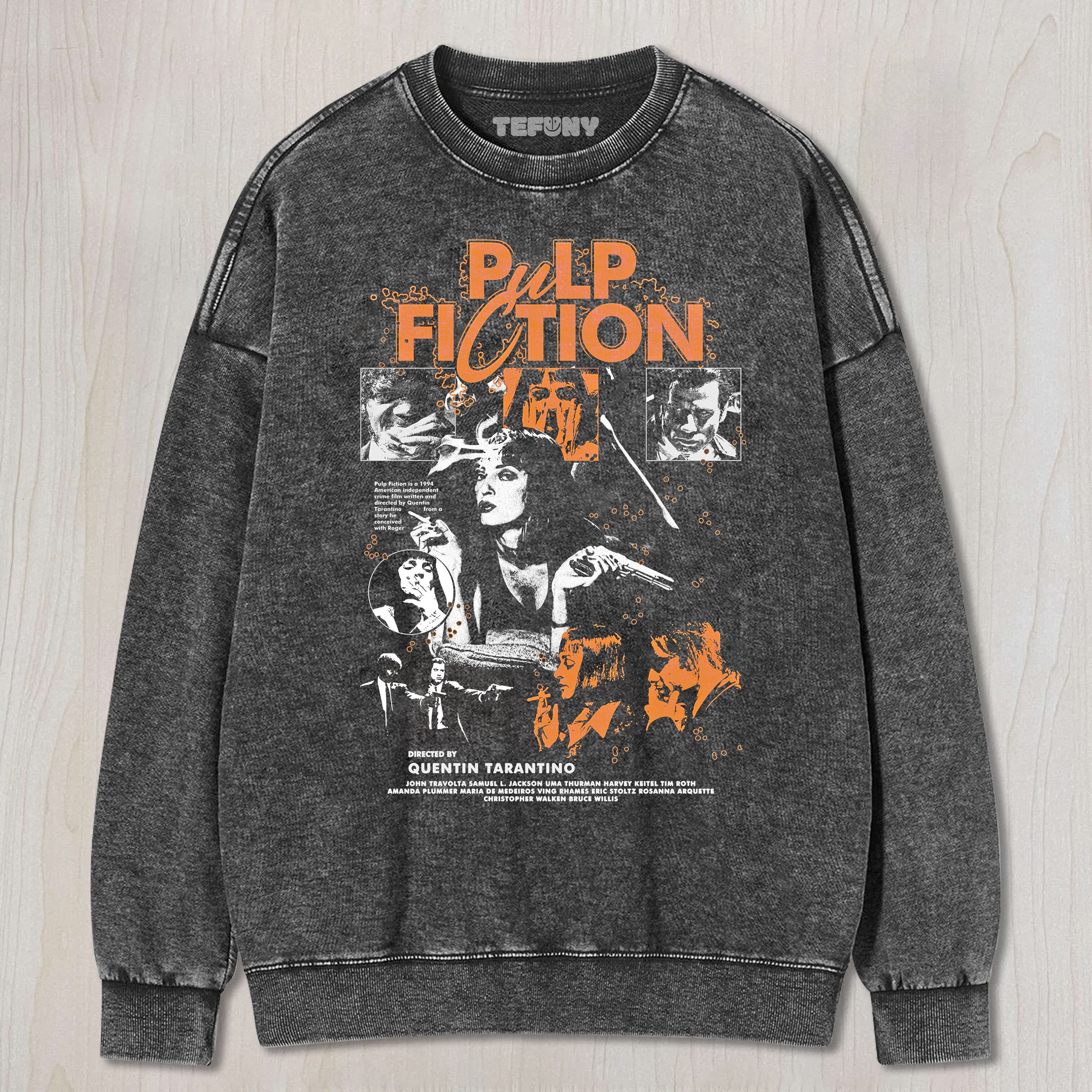 PULPFICTION V1 UNISEX TEE, TANK TOP, LAYERED LS, SWEATSHIRT & HOODIE