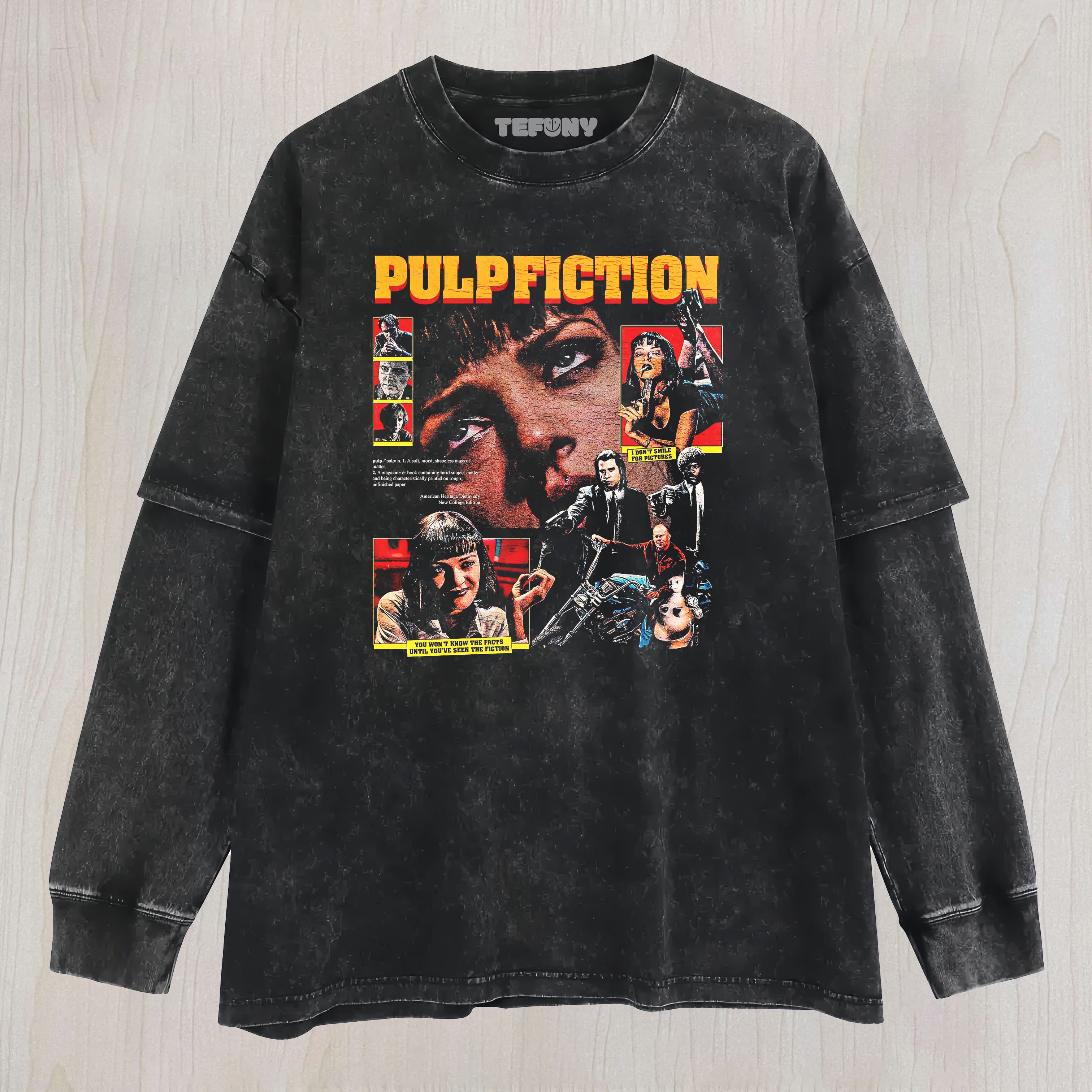 PULP FICTION LAYERED LONG SLEEVE