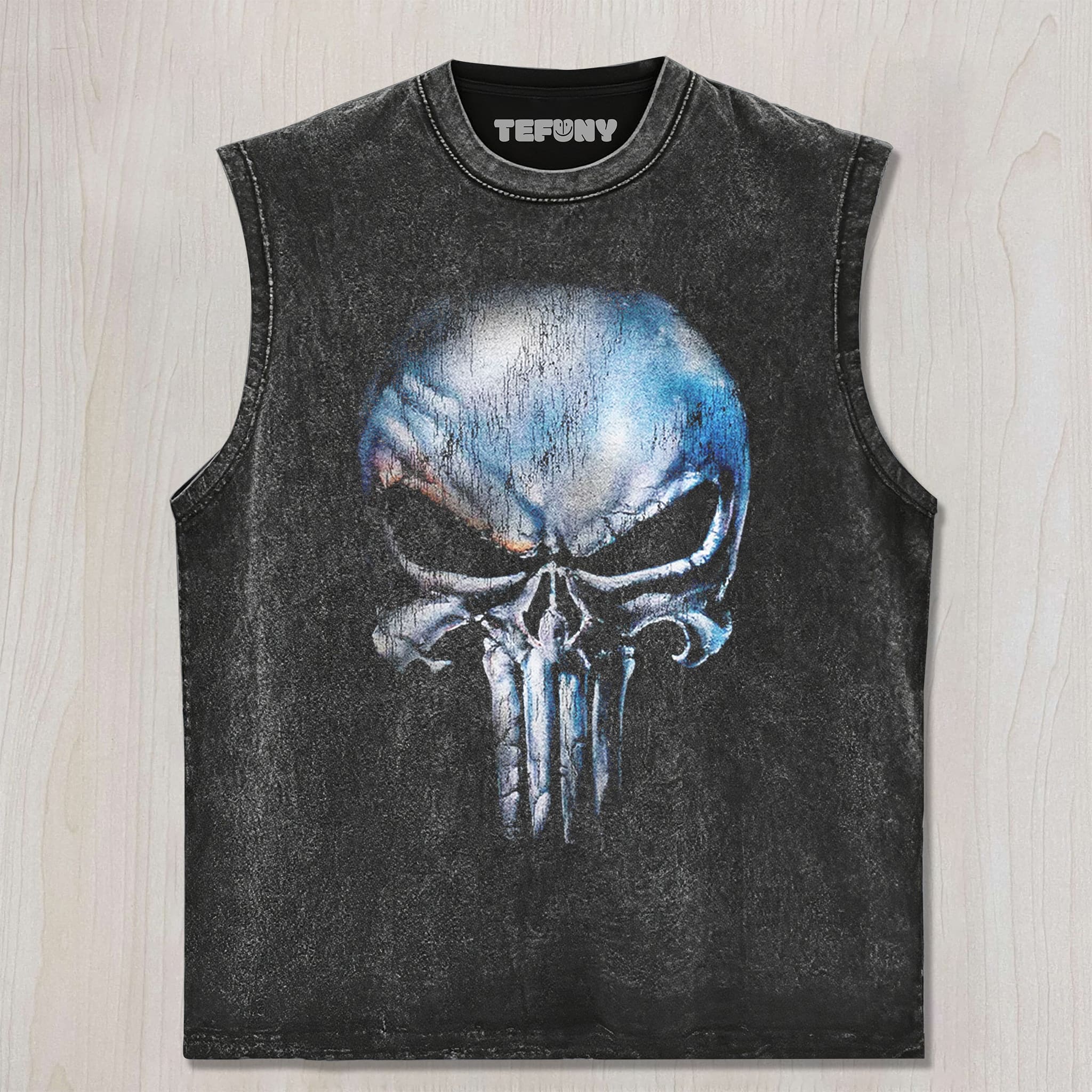 PUNISHER SYMBOL UNISEX TEE, TANK TOP, LAYERED LS, SWEATSHIRT & HOODIE