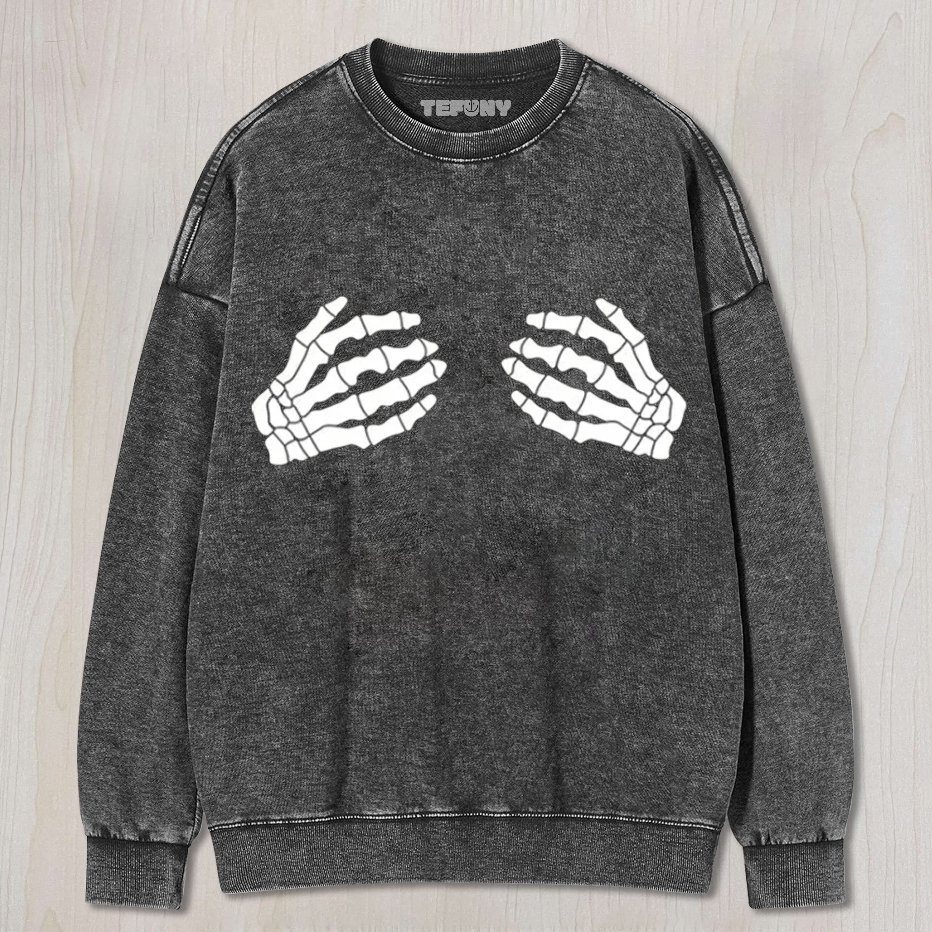 PUNK SKELETON BONES UNISEX TEE, TANK TOP, LAYERED LS, SWEATSHIRT & HOODIE