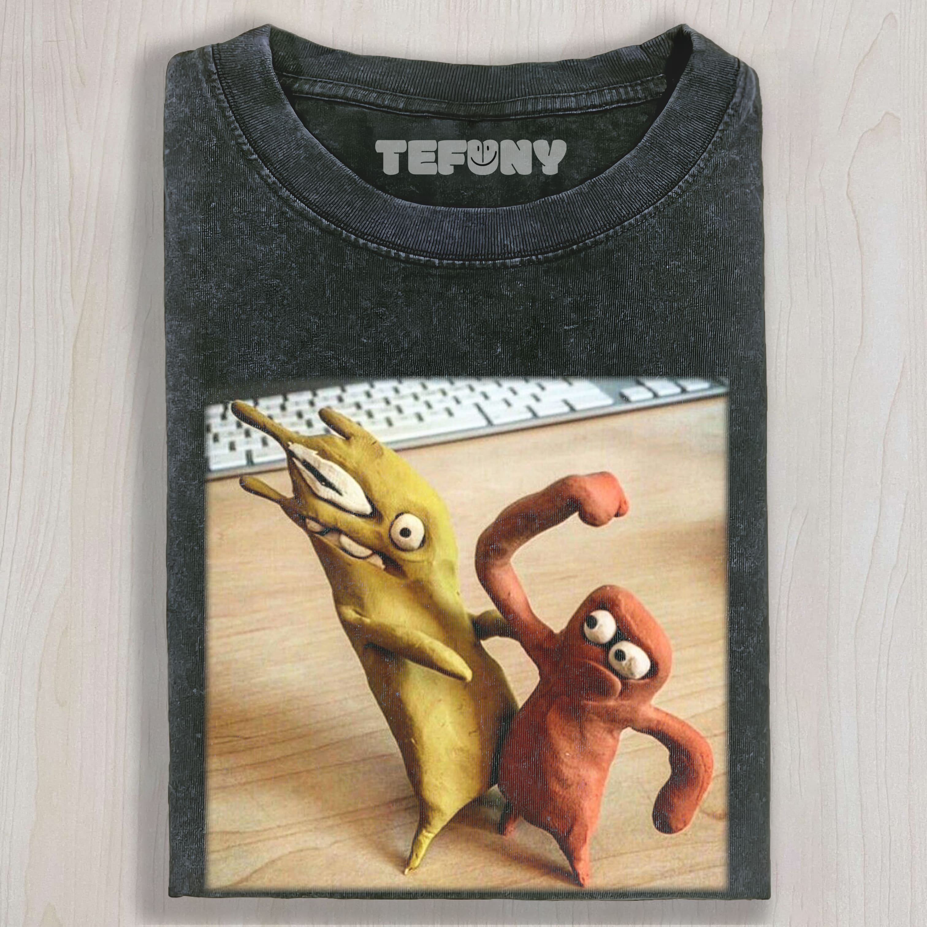PURPLE AND BROWN CLAY V3 TEE & SWEAT & HOOD