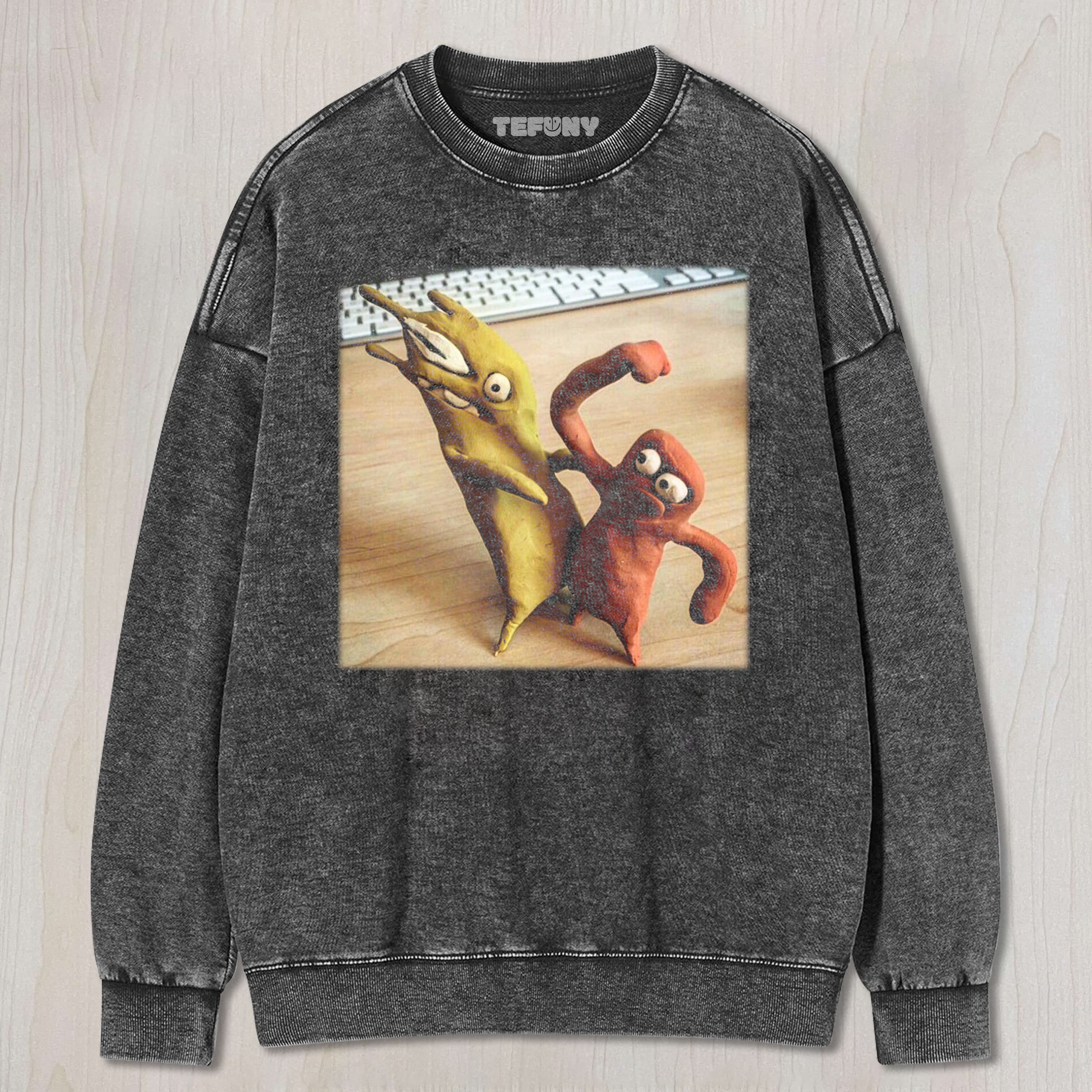 PURPLE AND BROWN CLAY V3 TEE & SWEAT & HOOD