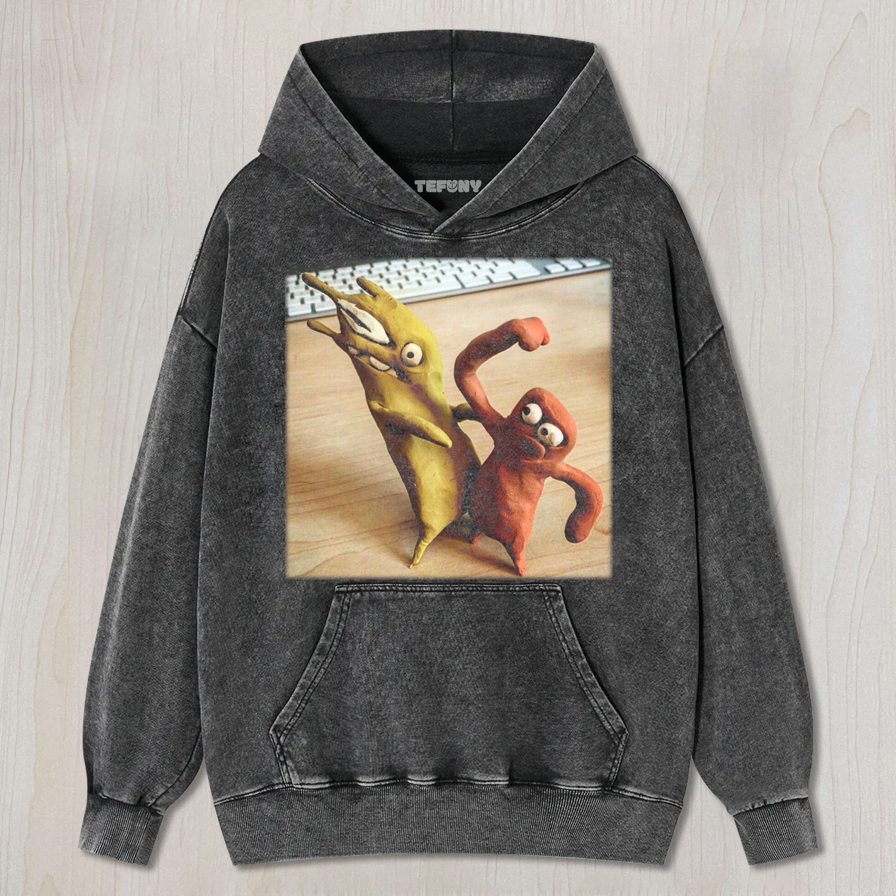 PURPLE AND BROWN CLAY V3 TEE & SWEAT & HOOD