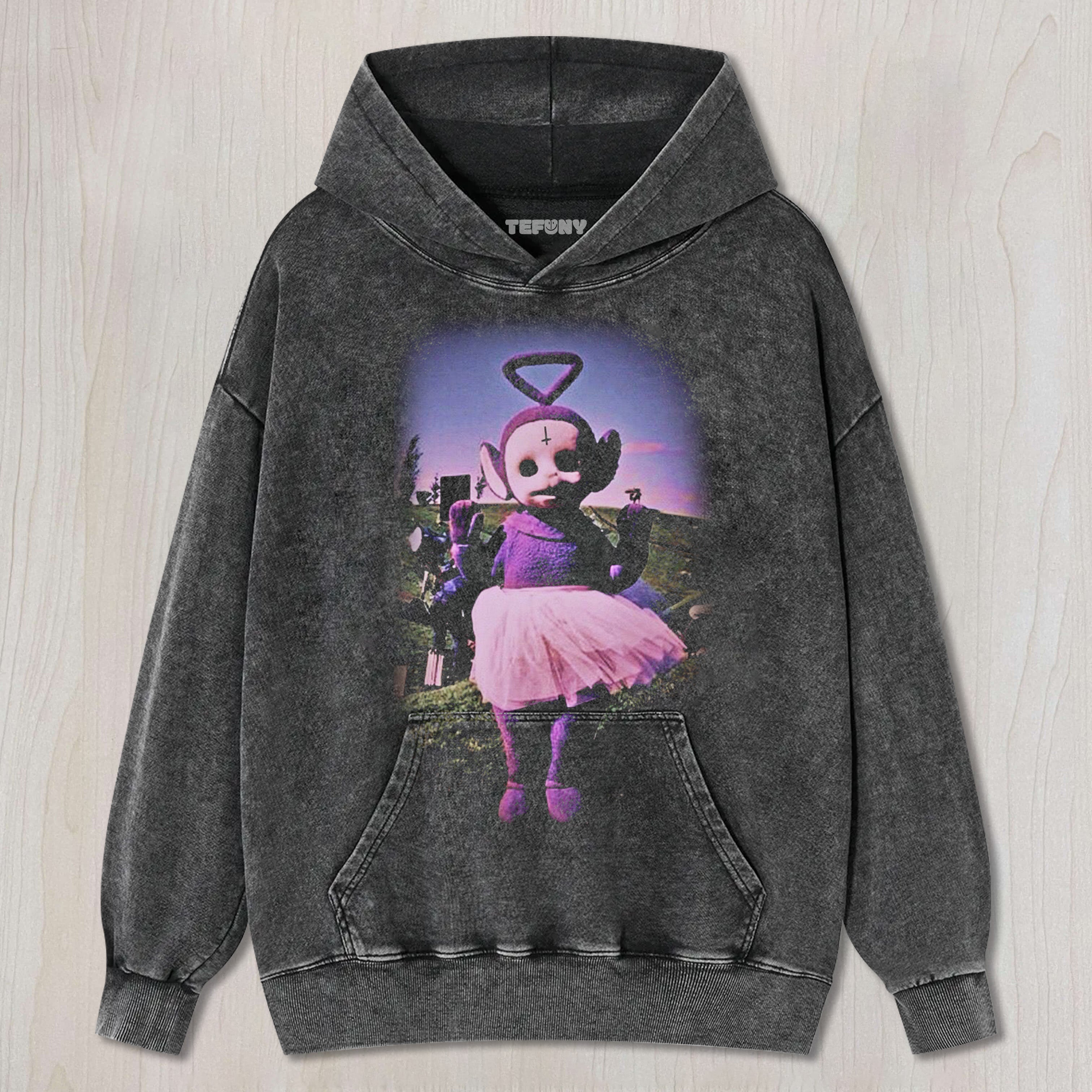 PURPLE TELETUBBIES T-SHIRT