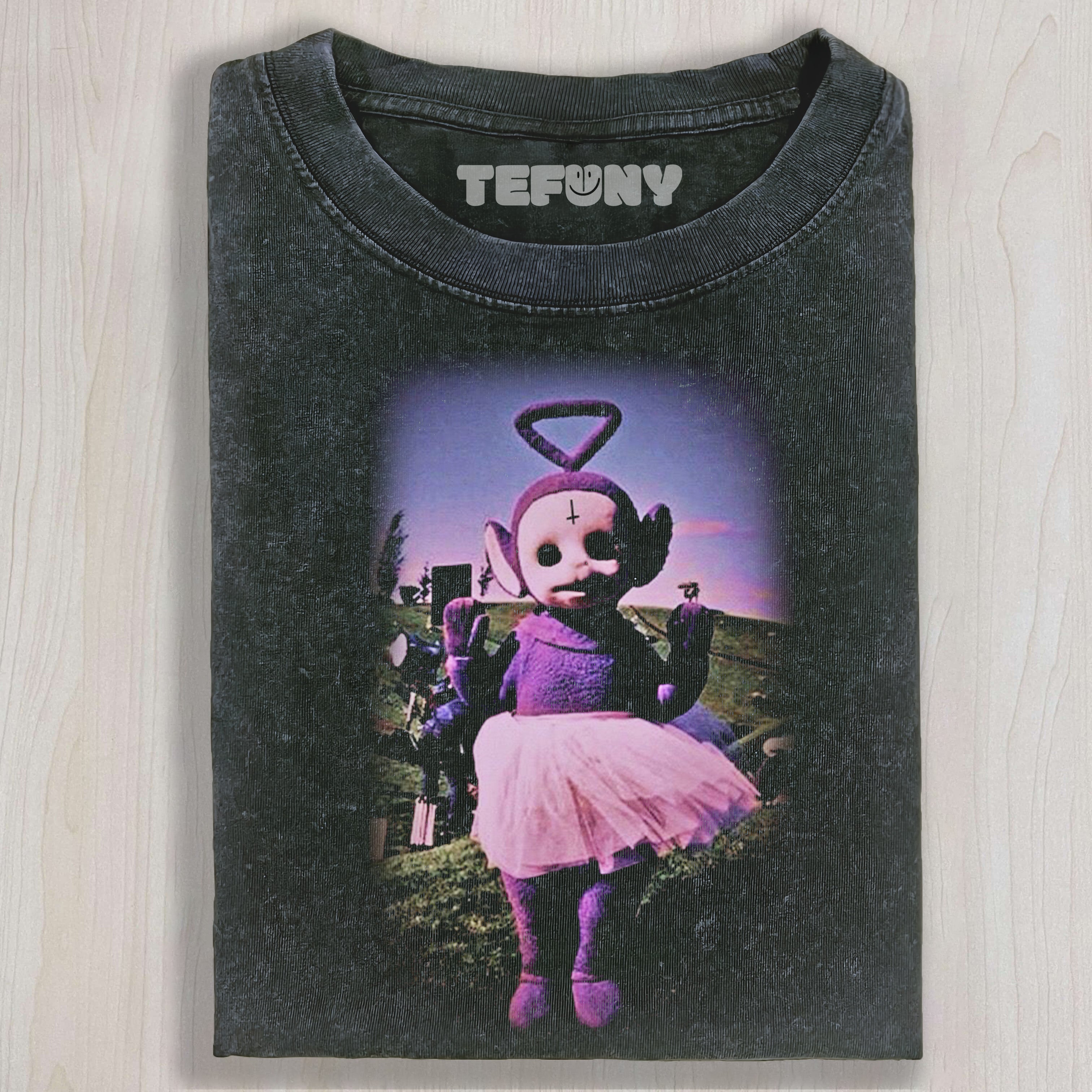 PURPLE TELETUBBIES T-SHIRT