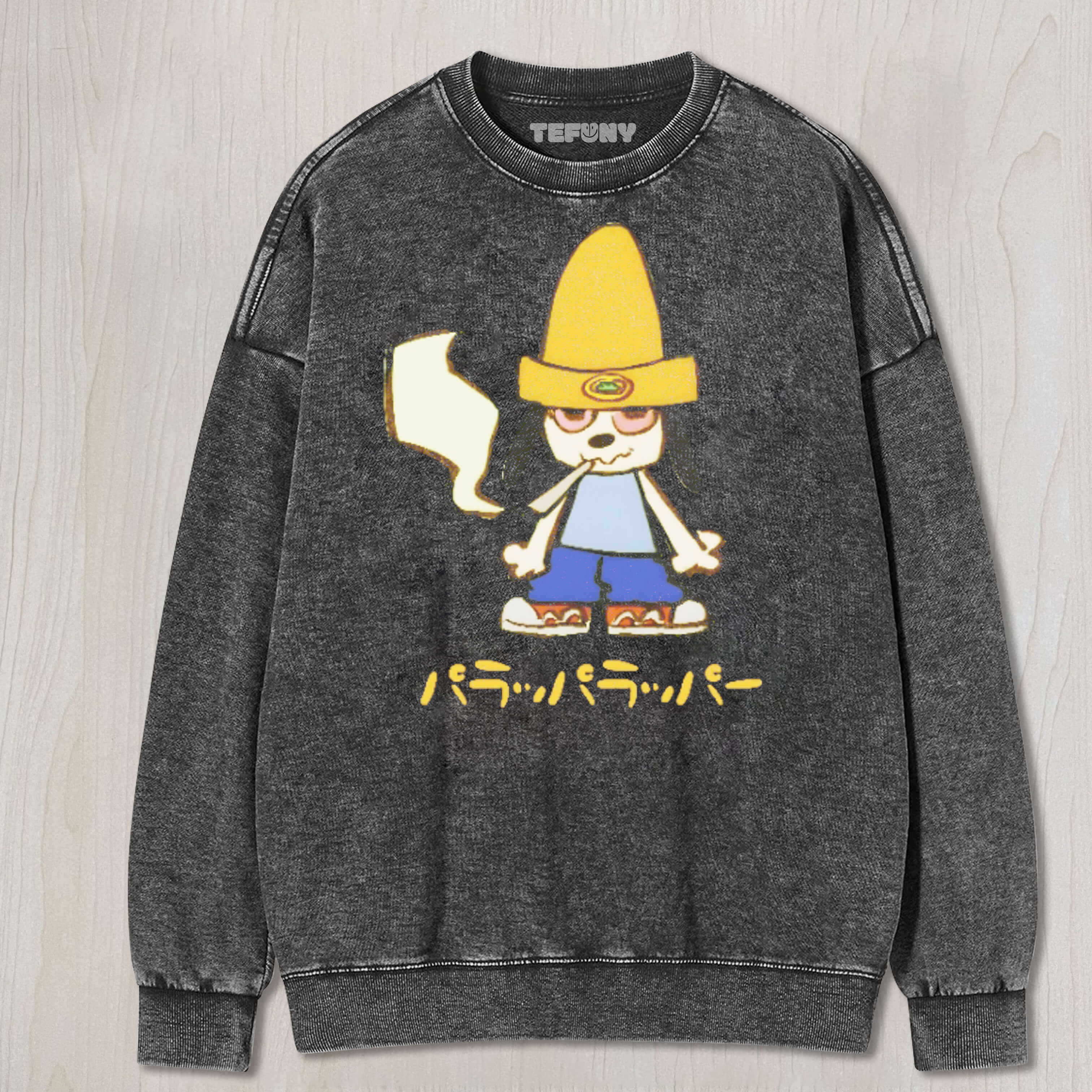 PARAPPA THE RAPPER WRINKLE-RESISTANT TEE & SWEAT & HOOD